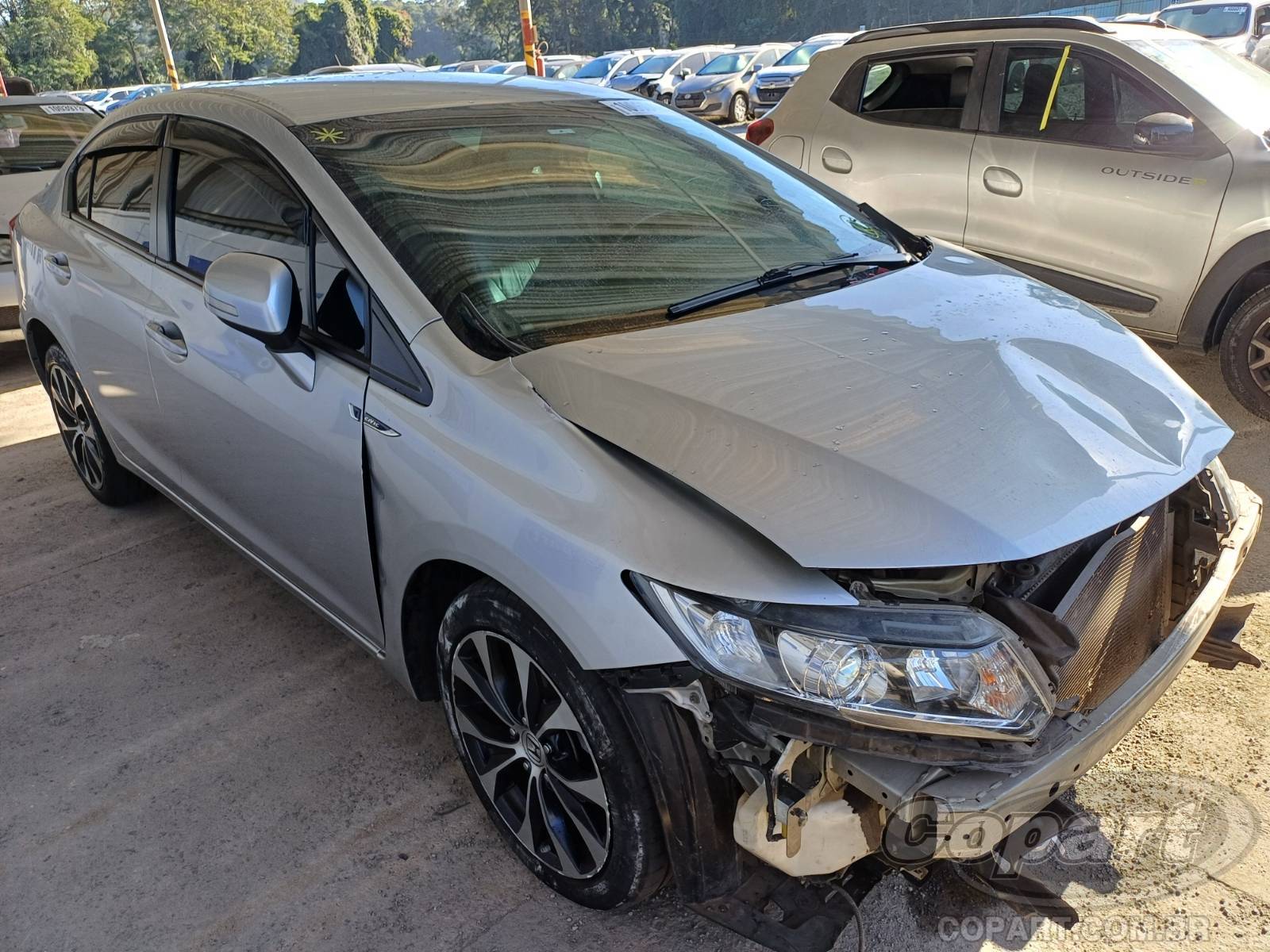 HONDA CIVIC LXR 2.0 2016 Colisão Média Monta