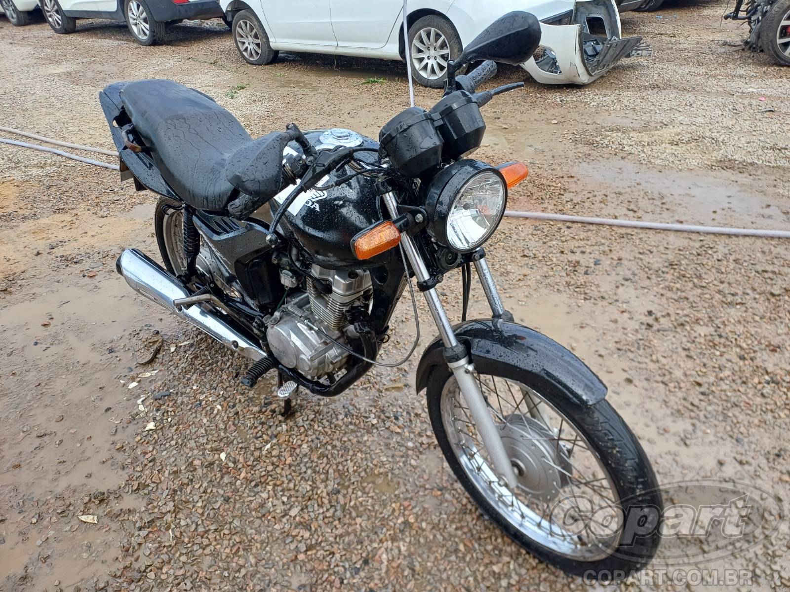 Veículo HONDA CG Honda CG 125 Fan KS 2009 Médio Estado de Conservação 2009 em leilão