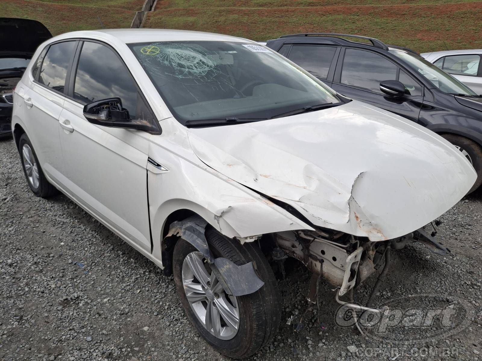Veículo VW - VolksWagen Polo 2018 VOLKSWAGEN POLO Comfortline 200 AT 1.0 12V TSI Turbo 2018 em leilão