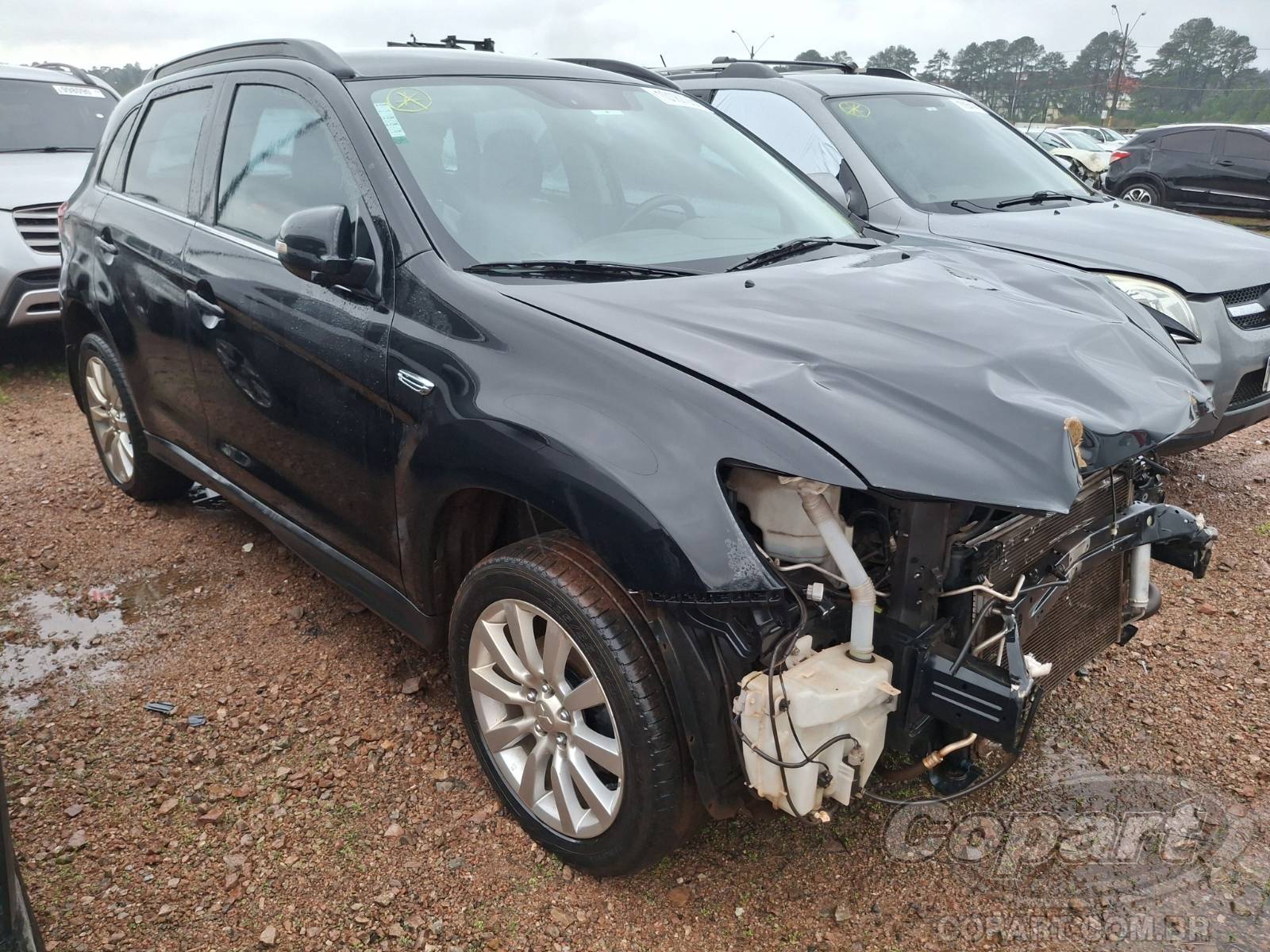 Veículo Mitsubishi ASX 2013 MITSUBISHI ASX AWD CVT 2.0 16V MIVEC 2014 em leilão