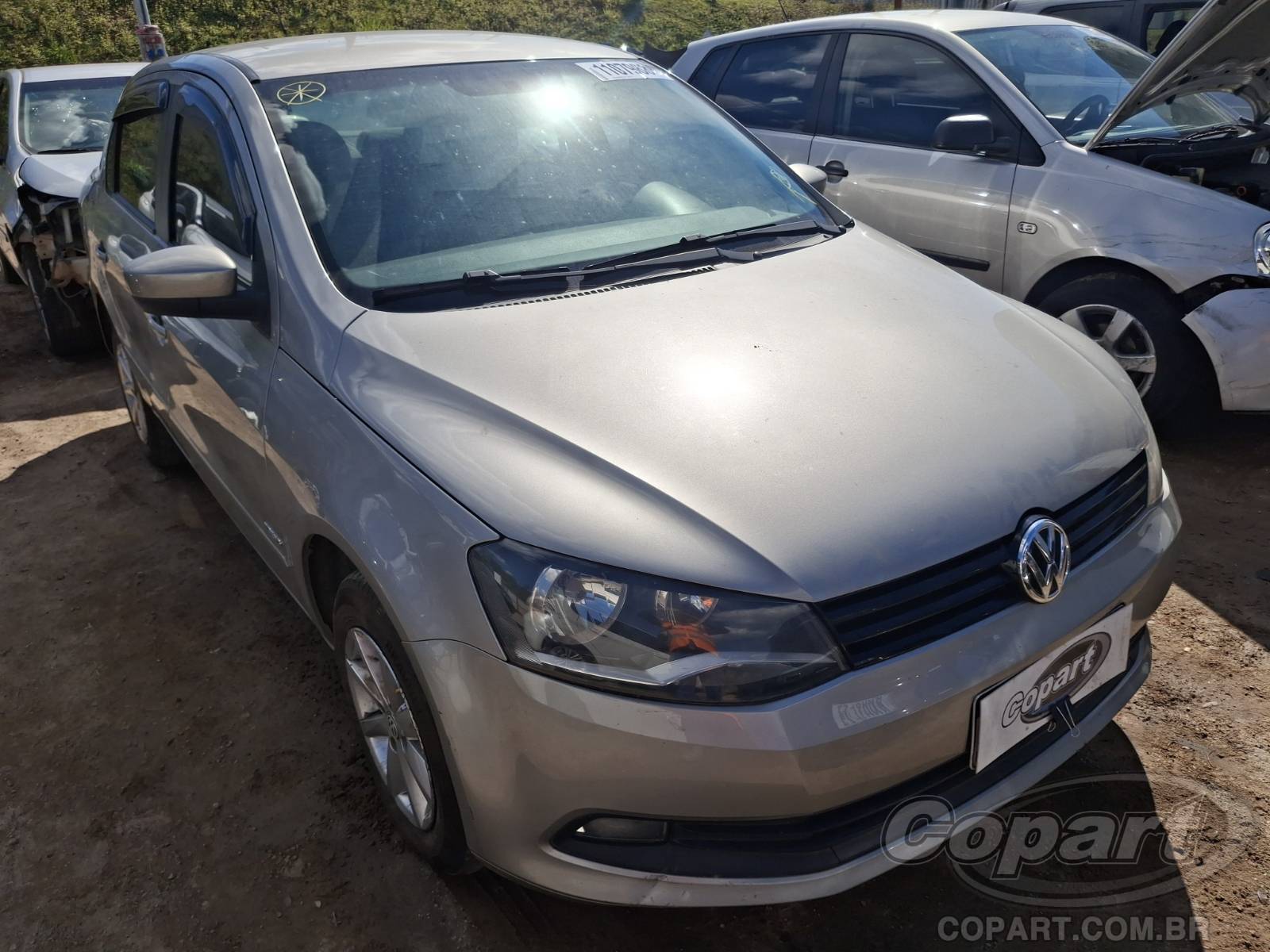 Veículo VW - VolksWagen Volkswagen VOLKSWAGEN VOYAGE 1.0 TOTAL FLEX 2014 em leilão