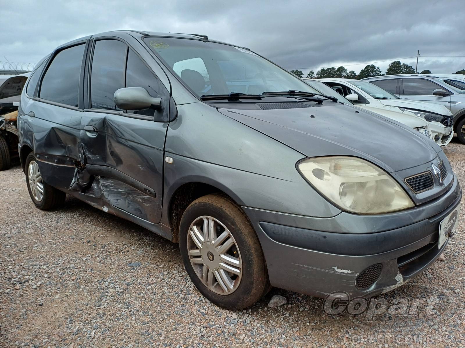 Veículo Renault Scenic Renault Scenic Autentique 1.6 16V 2008 Colisão Média Monta 2008 em leilão