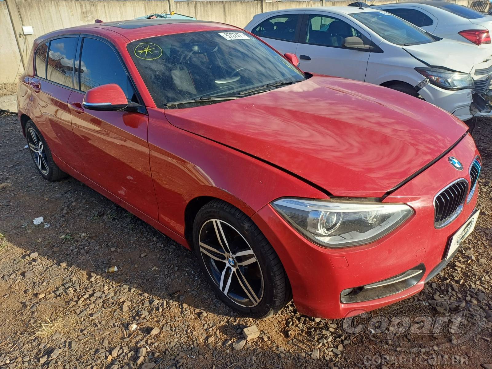 Veículo BMW Serie 1 BMW SERIE 1 118i 1.6 16V Turbo 2015 Gasolina 2015 em leilão