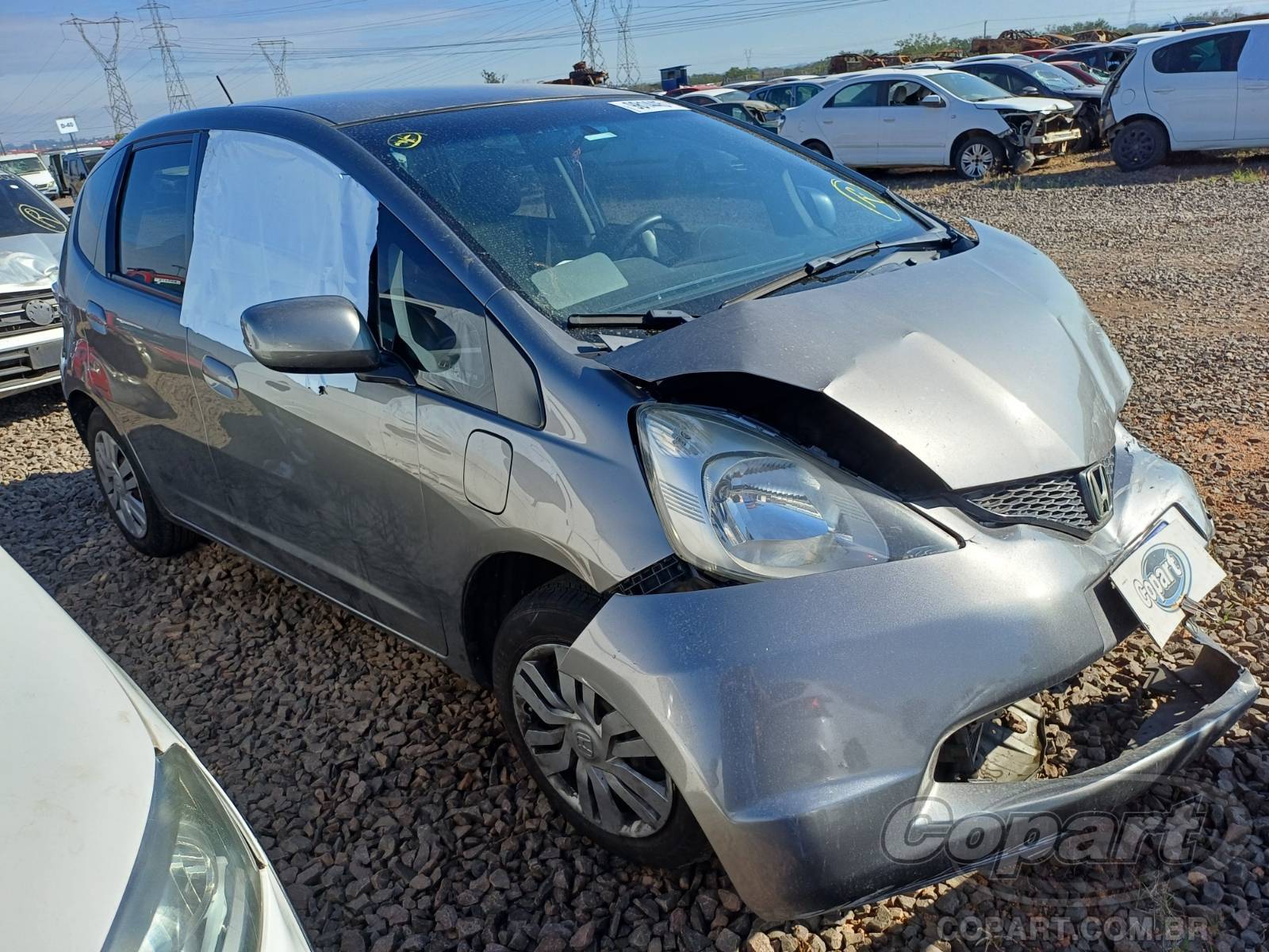Honda Fit DX 1.4 16V 2011 Colisão Média Monta
