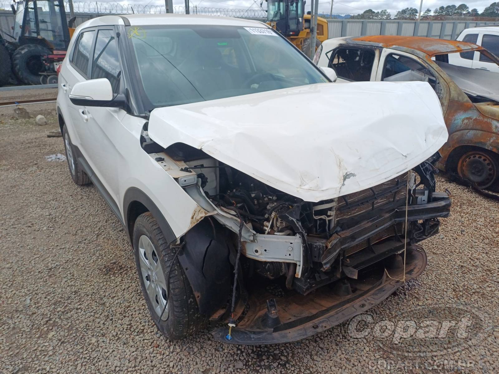 Veículo Hyundai Creta Hyundai Creta 2021 FLEX 2021 em leilão