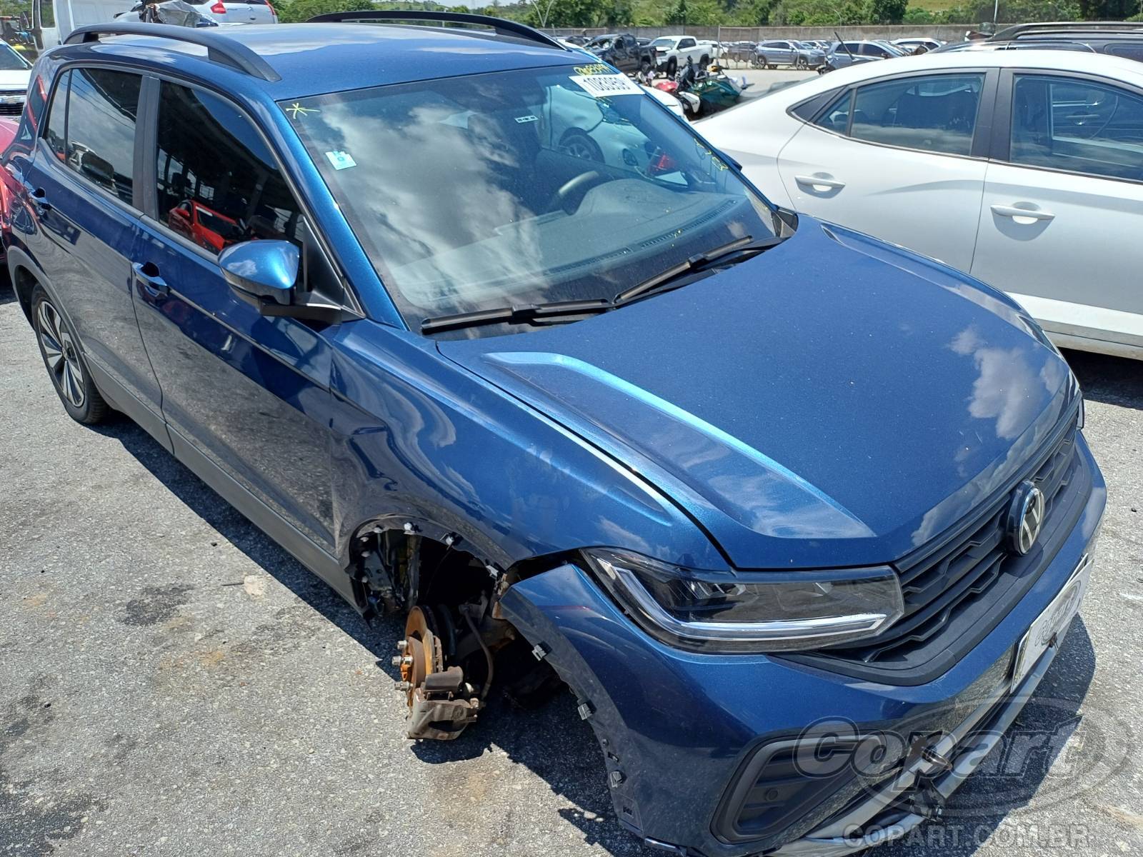 Veículo VW - VolksWagen Volkswagen Volkswagen T-CROSS 200 AT 1.0 12V TSI Turbo 2025 em leilão