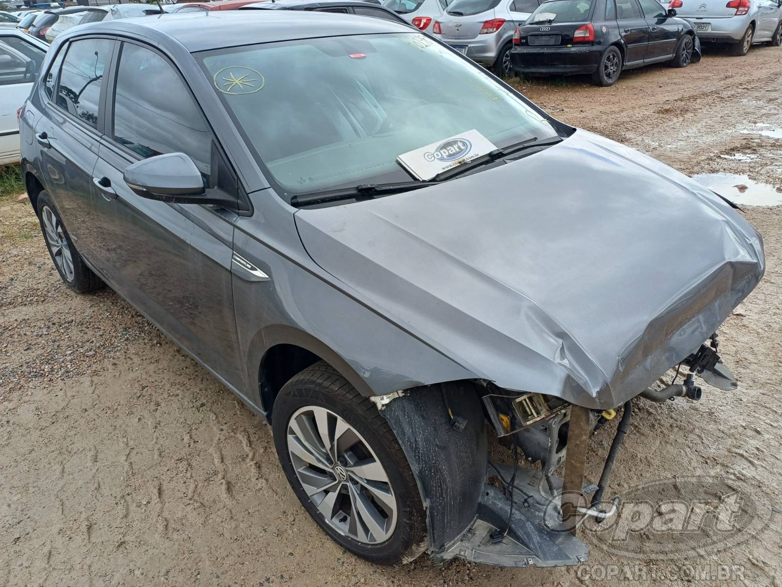 Volkswagen Polo Comfortline 1.0 12V TSI Turbo 2019 Pequena Monta