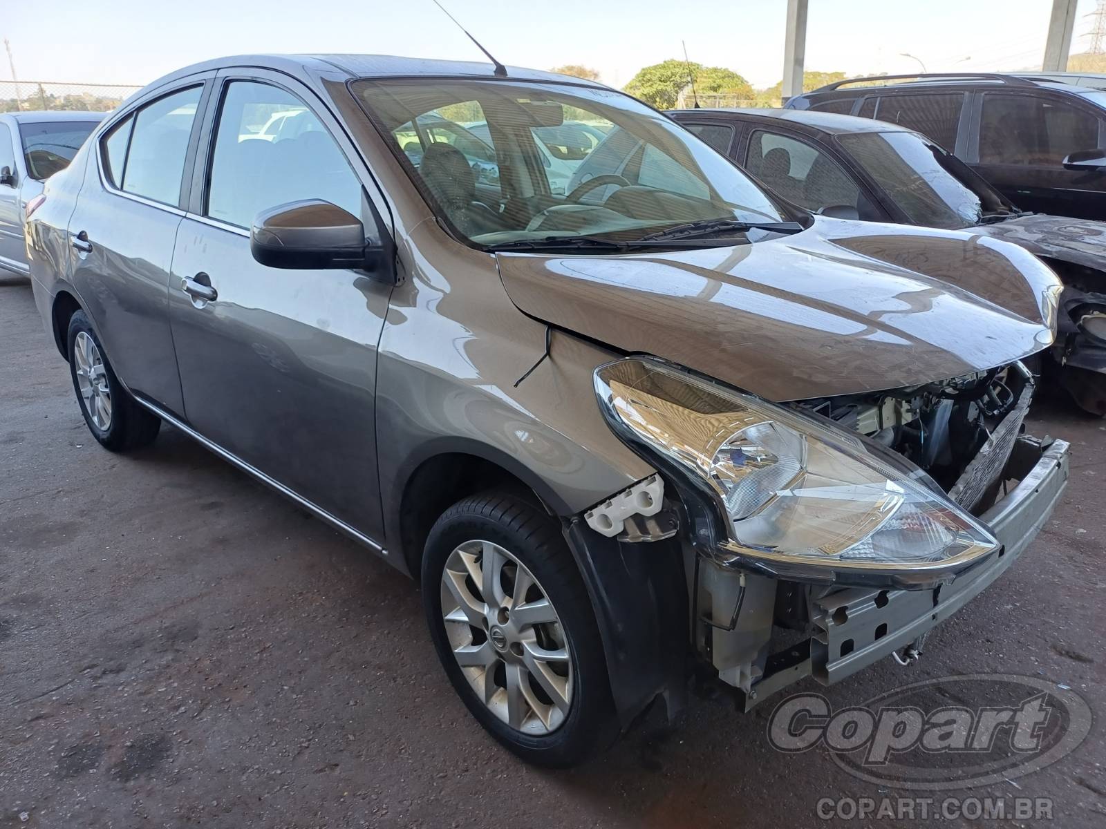 Veículo Nissan Versa 2021 NISSAN VERSA V-DRIVE PLUS CVT 1.6 16V 2021 em leilão