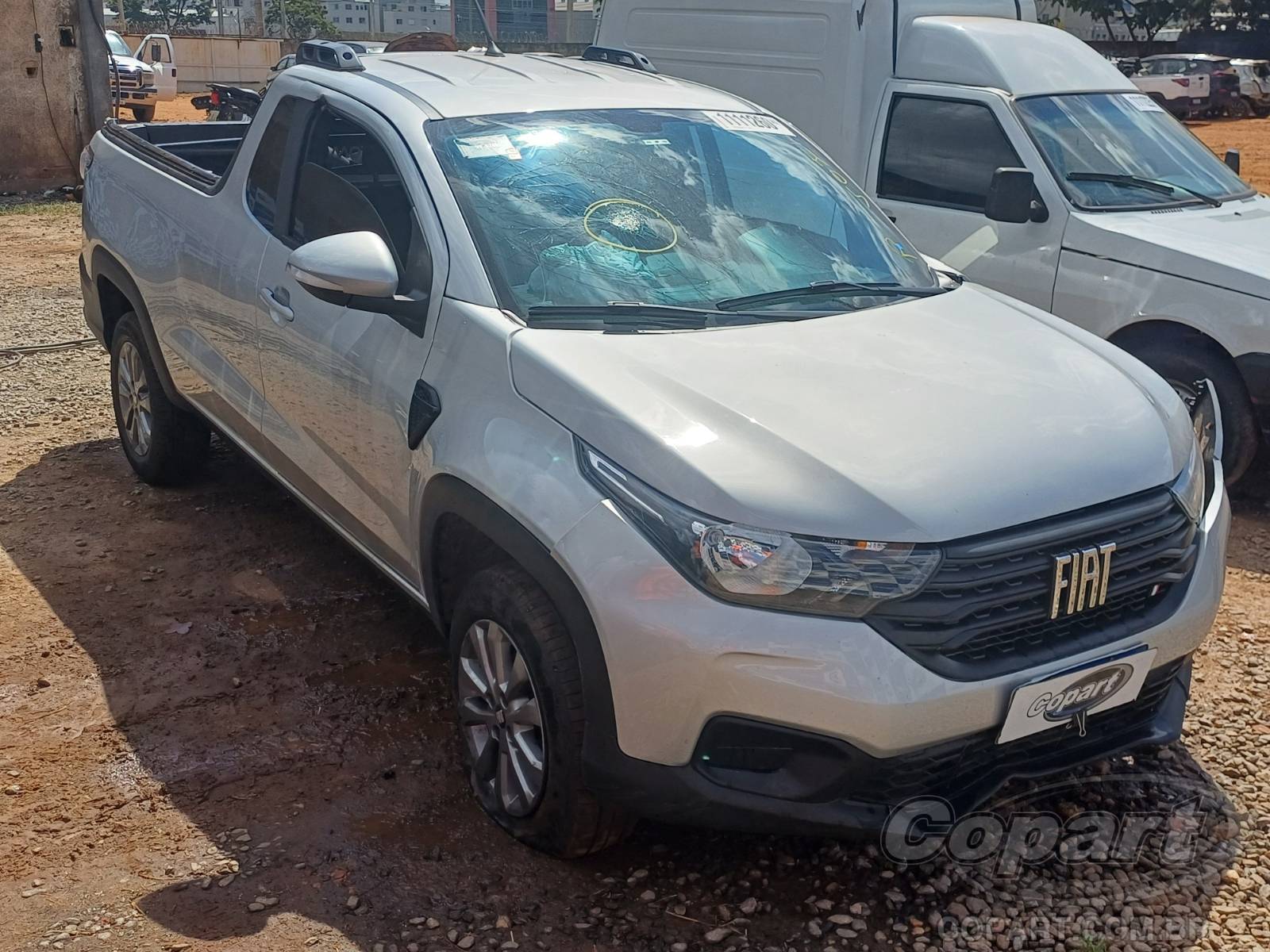 Veículo FIAT Strada Fiat Strada Freedom 1.3 FireflyL8 2025 Colisão 2025 em leilão