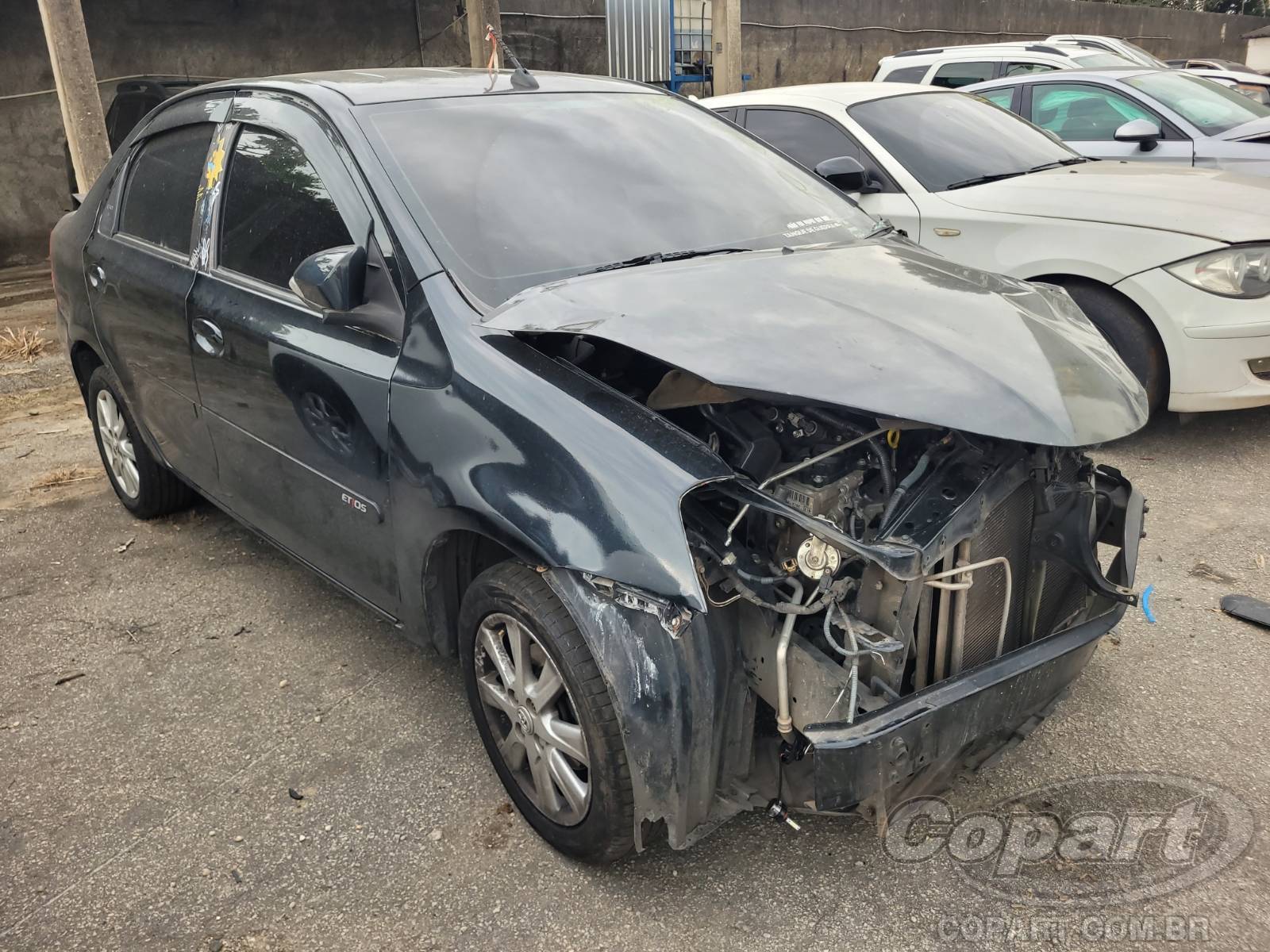 Veículo Toyota Etios TOYOTA ETIOS SEDA 2019 em leilão
