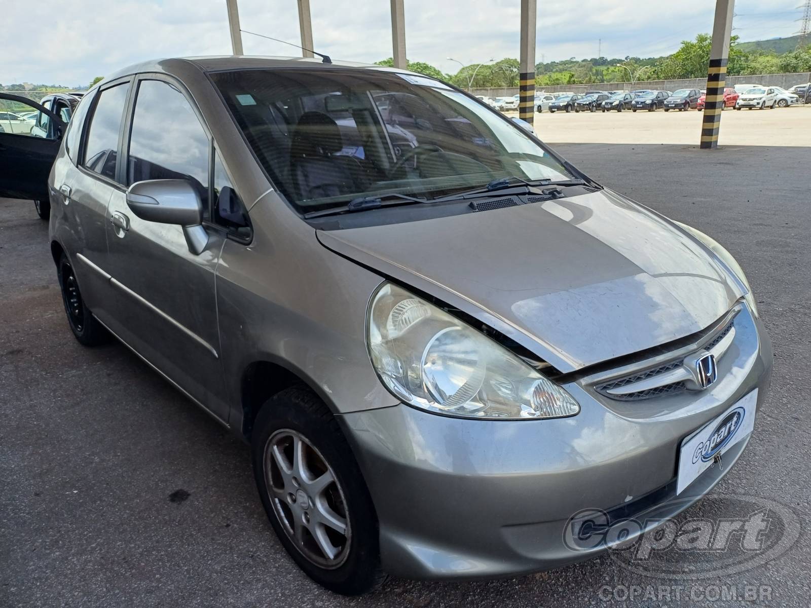 Honda Fit EX 1.5 16V 2007 Enchente Médio