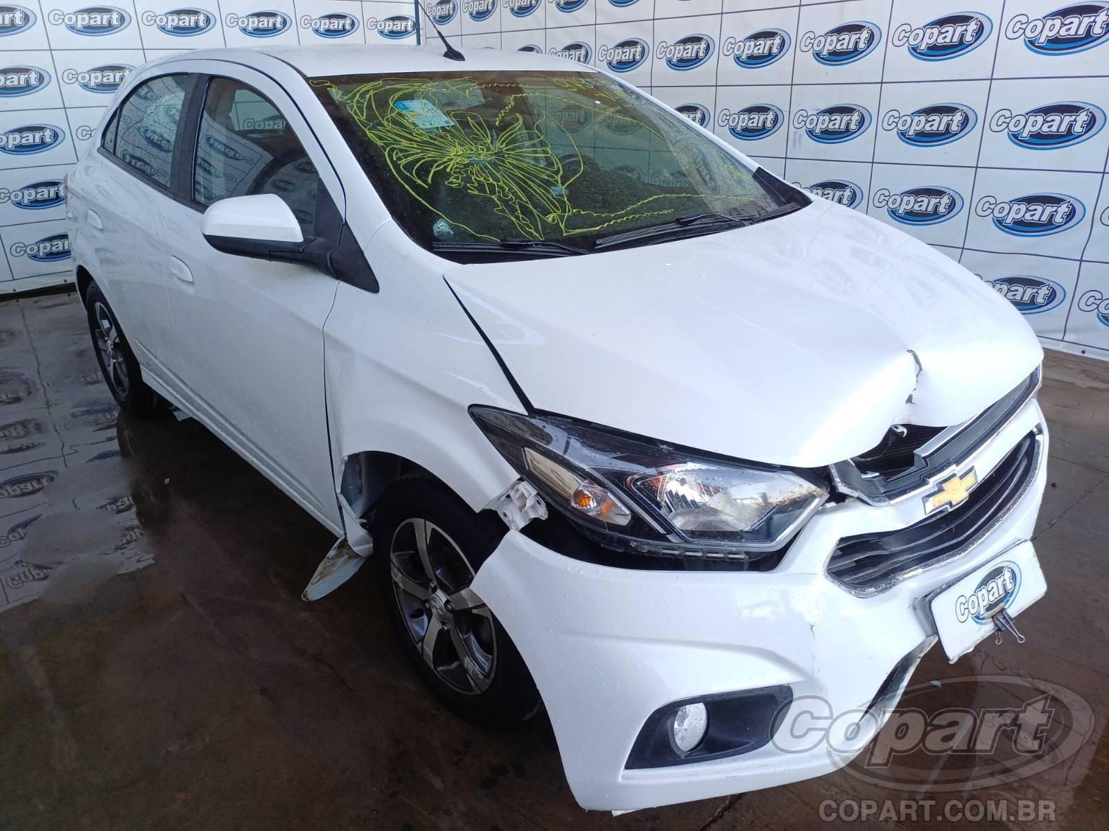 Veículo GM - Chevrolet Onix Chevrolet Onix LTZ AT6 1.4 Eco 2018 Médio Dano Frontal 2018 em leilão