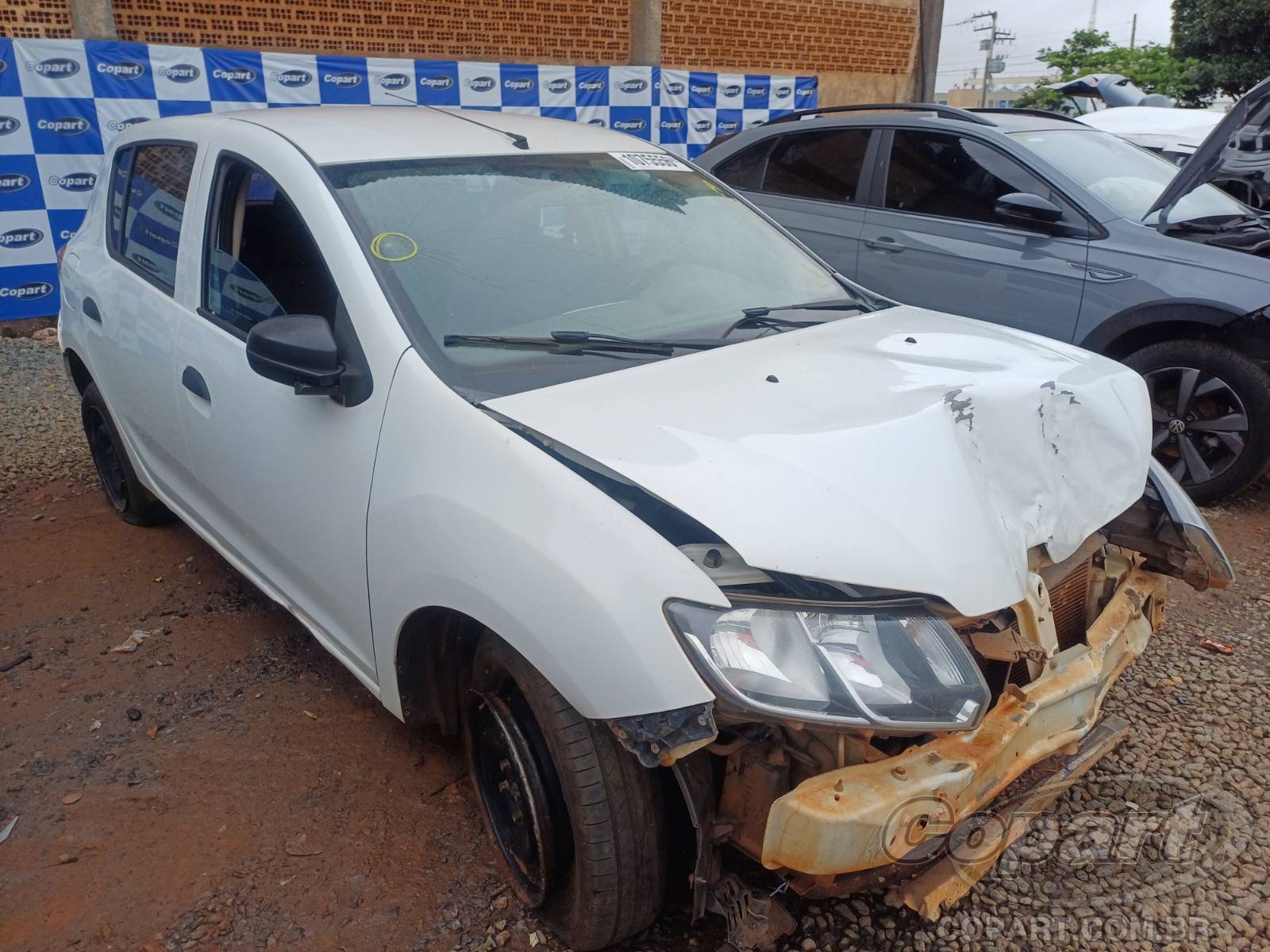 Veículo Renault Sandero Renault Sandero Autentique 1.0 12V SCe 2018 2018 em leilão
