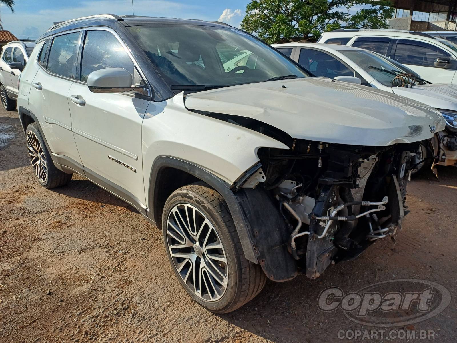 Veículo Fiat Compass JEEP COMPASS LIMITED 2.0 MULTIJET TURBO 2020 2020 em leilão
