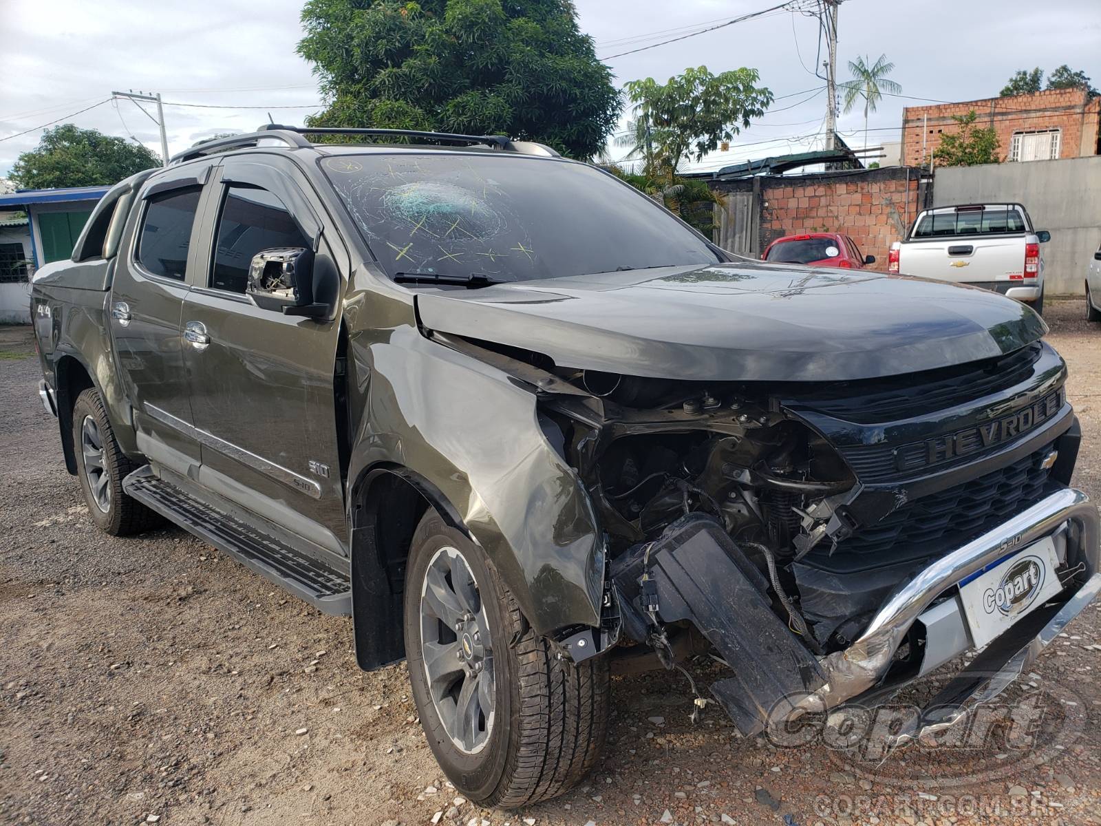 Veículo CHEVROLET S10 CHEVROLET S10 CABINE DUPLA HIGH COUNTRY AT 2.8 CTDI 2022 2023 em leilão