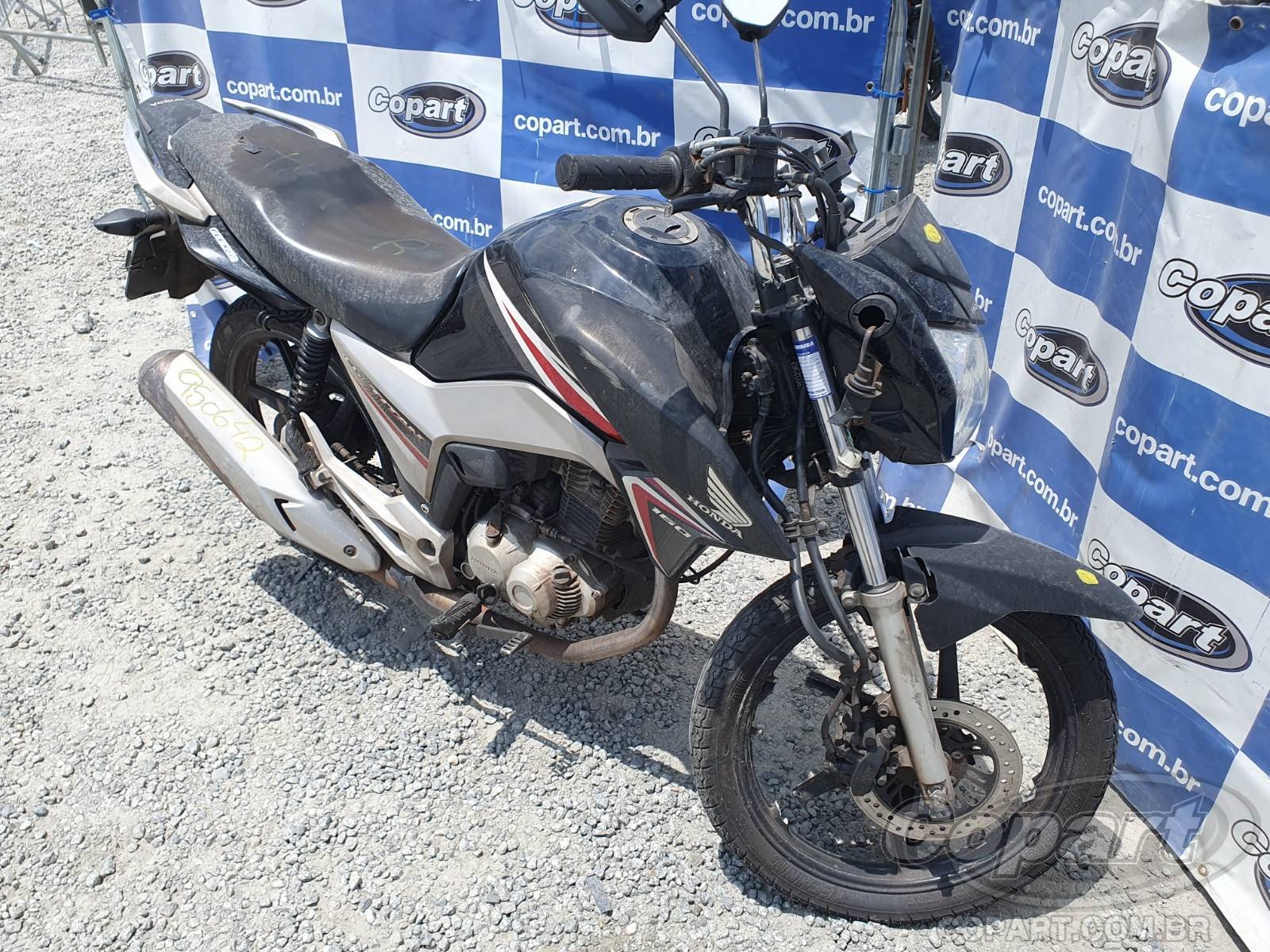 Honda CG 160 Titan CBS FlexOne 2016 Colisão Pequena Monta
