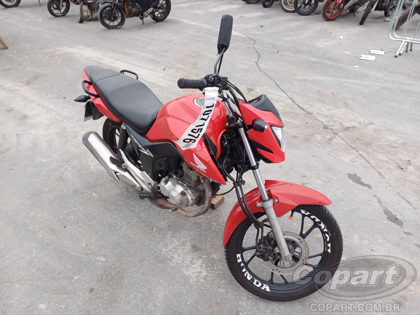 Honda CG 160 Fan FlexOne 2020 Colisão