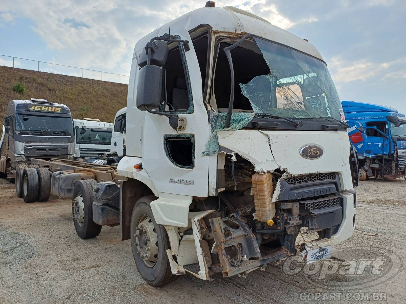 Veículo FORD Cargo FORD CARGO 2429 2018 2018 em leilão