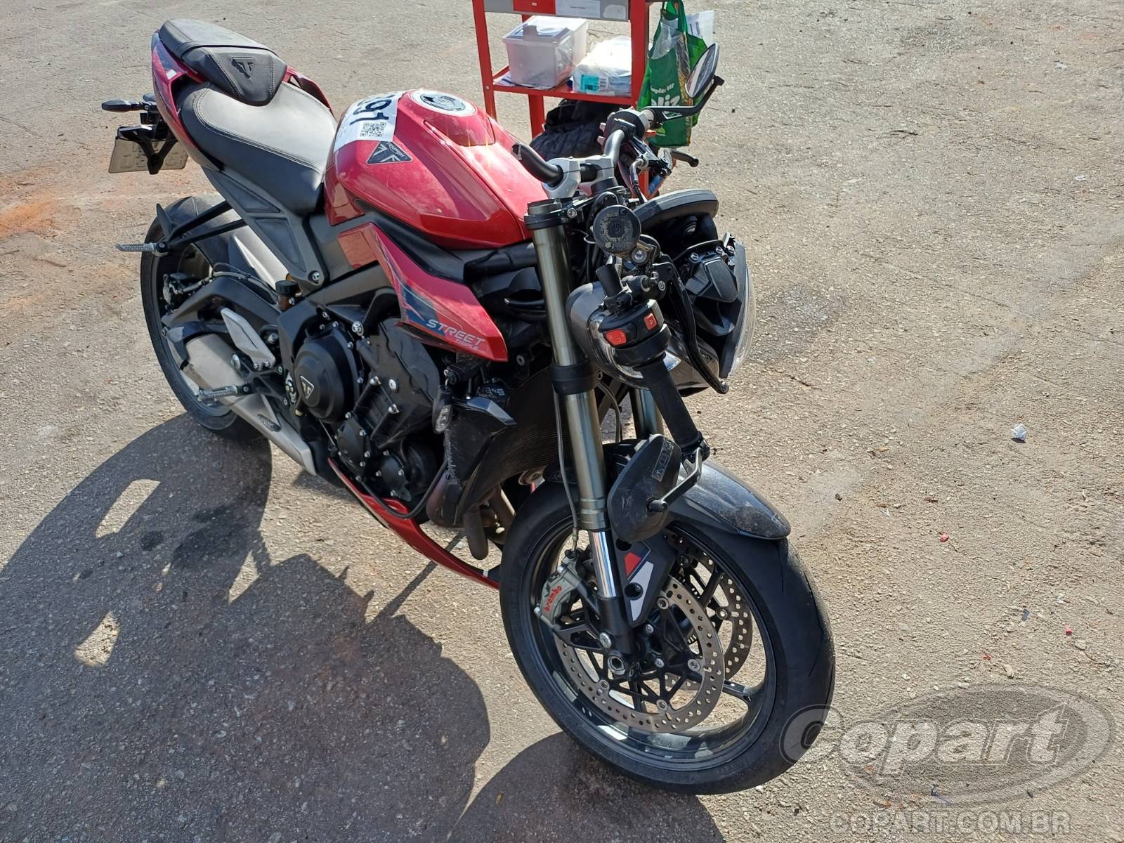 Veículo TRIUMPH Street Triple TRIUMPH STREET TRIPLE 2024 2024 em leilão