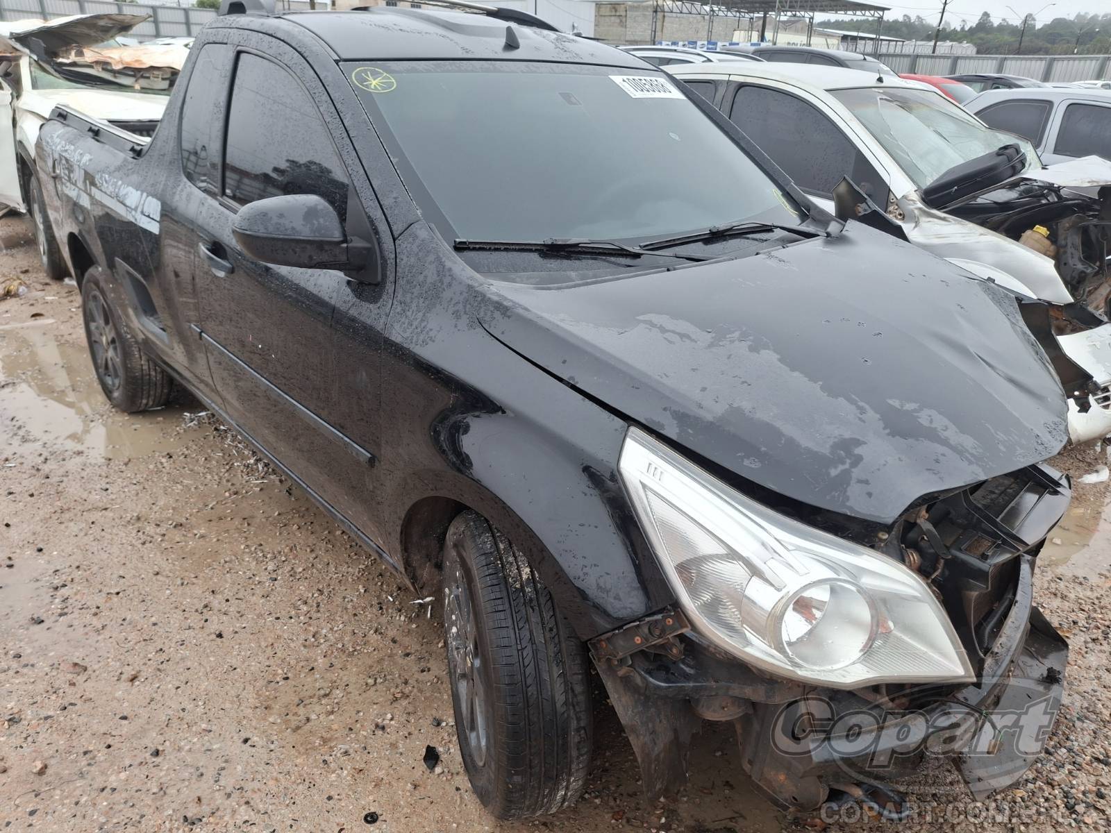 Veículo GM - Chevrolet Montana CHEVROLET MONTANA 2014/2015 Colisão Média Monta 2015 em leilão