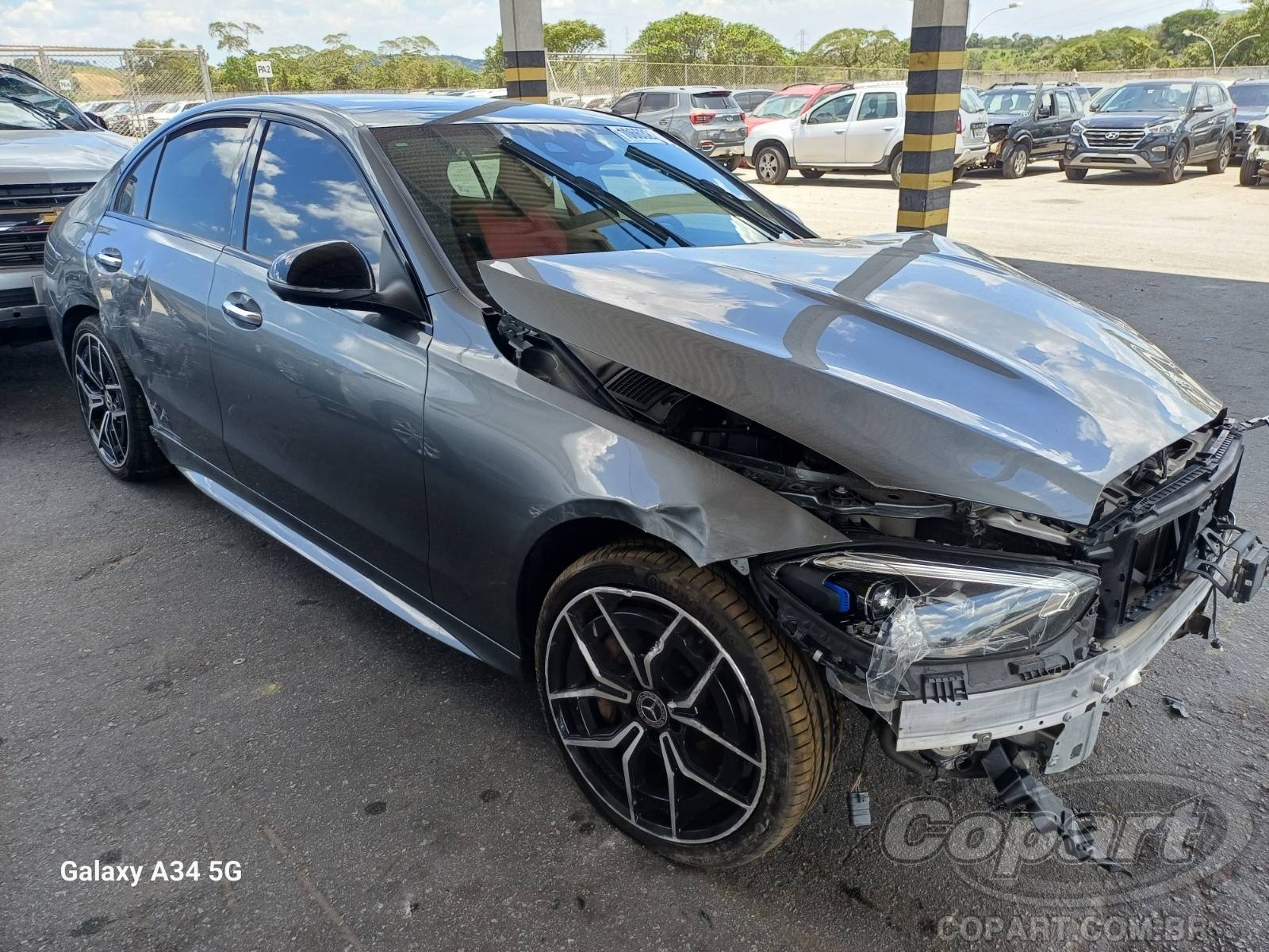 Veículo Mercedes-Benz Mercedes Mercedes-Benz Classe C 2022 Híbrido 2022 em leilão