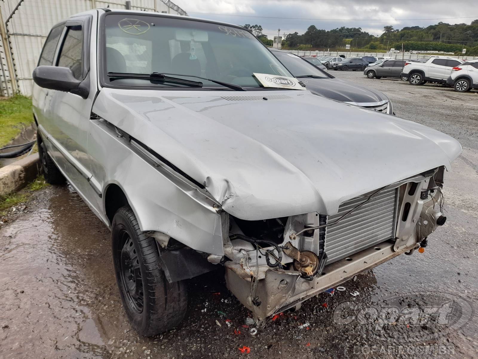 FIAT Uno Mille Fire 1.0 2008 Colisão Média Monta
