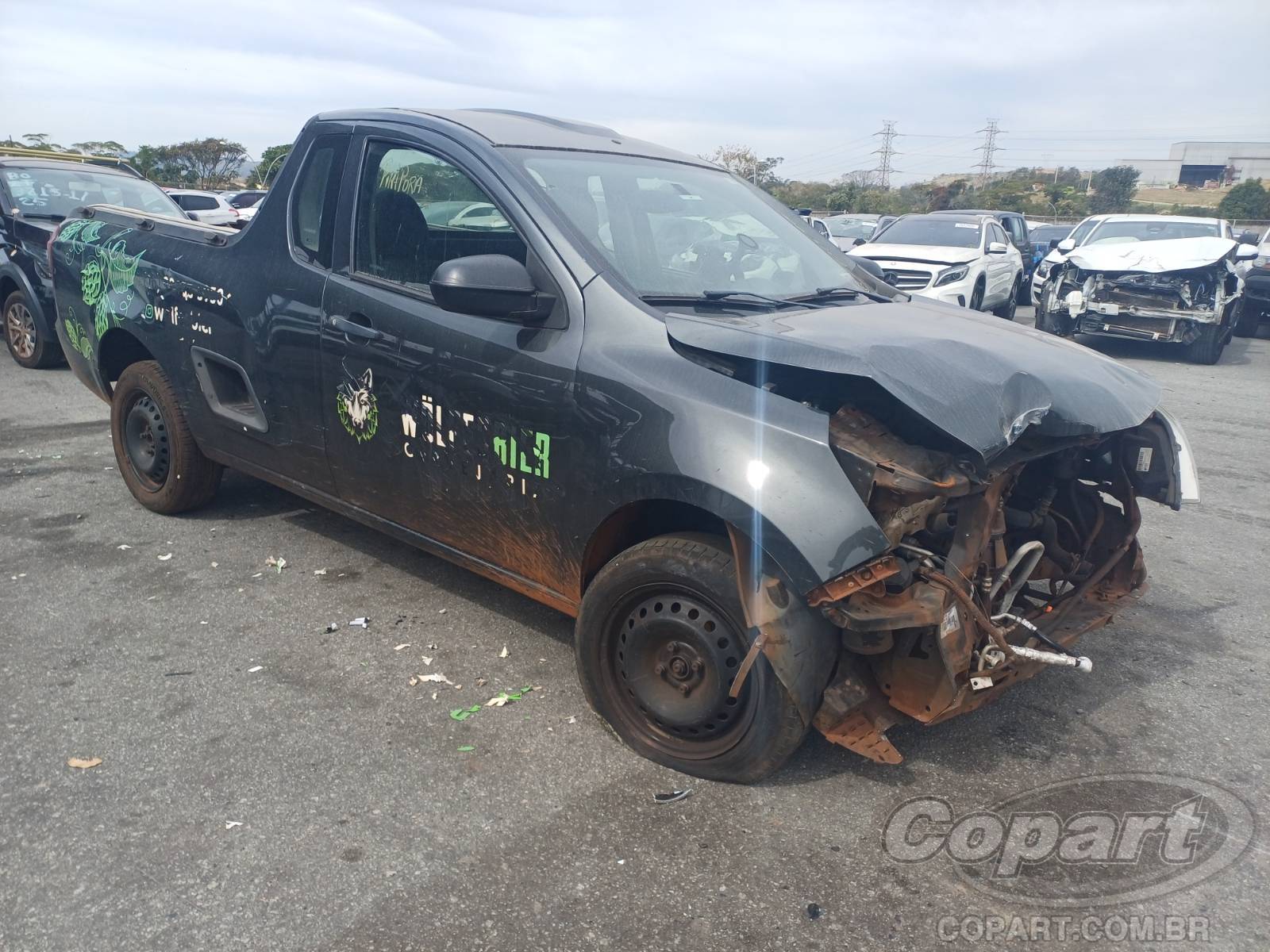 Veículo CHEVROLET Montana CHEVROLET MONTANA LS 1.4 Econo.Flex 2017 2017 em leilão