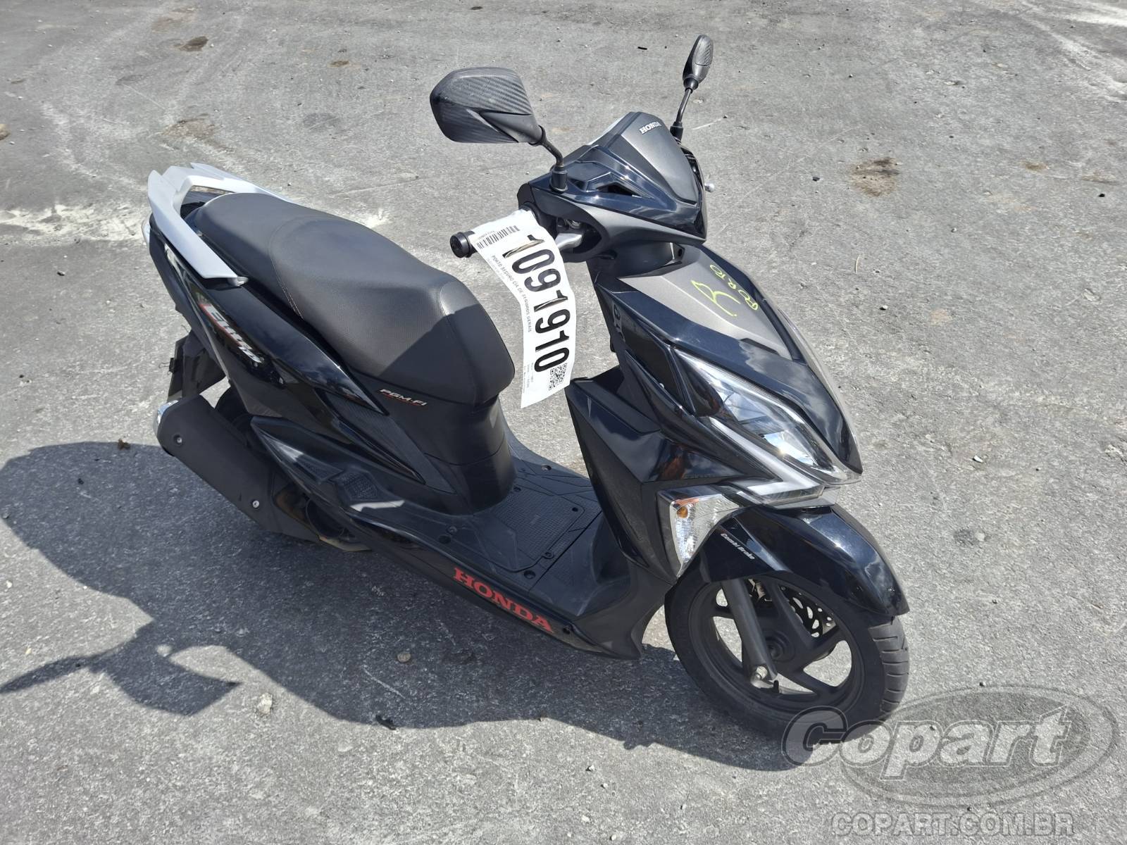 Veículo HONDA Honda HONDA ELITE 125 CBS V-MATIC 2021 em leilão