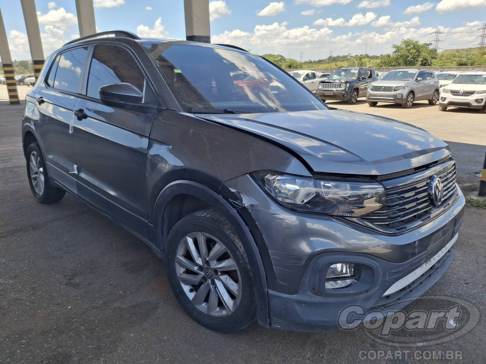 Veículo VW - VolksWagen Volkswagen VOLKSWAGEN T-CROSS 2020 2020 em leilão