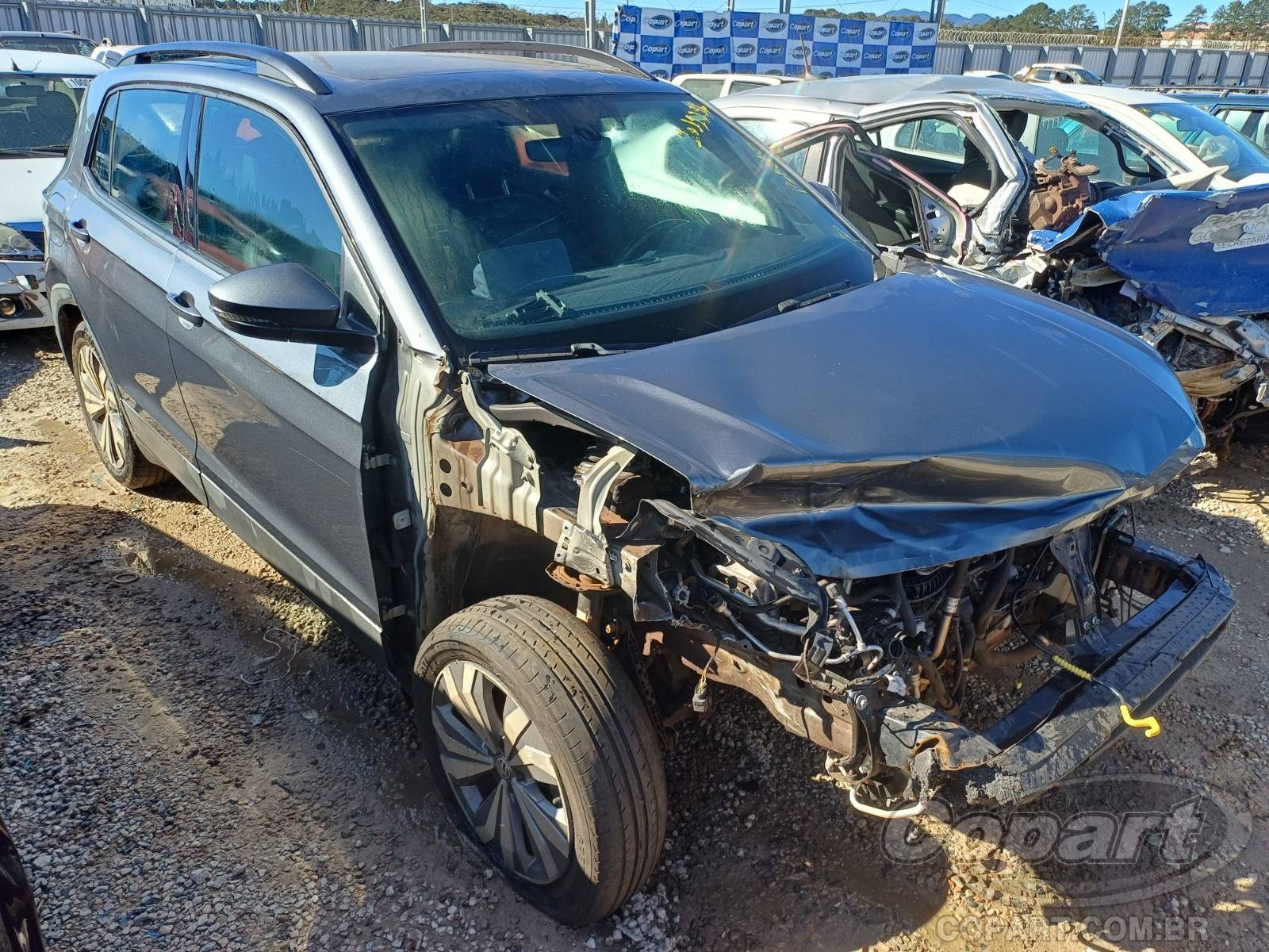 Veículo VW - VolksWagen T-Cross VOLKSWAGEN T-CROSS T-Cross Comfortline 200 AT 1.0 12V TSI Turbo 2020 2020 em leilão