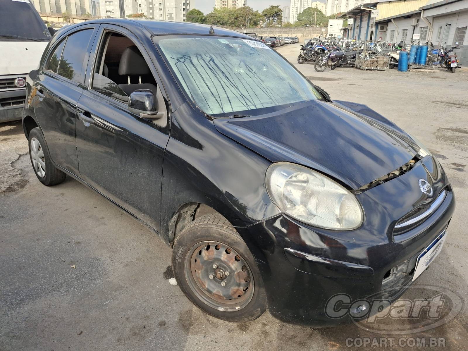 Veículo Nissan March NISSAN MARCH S 1.0 16V 2012 2012 em leilão