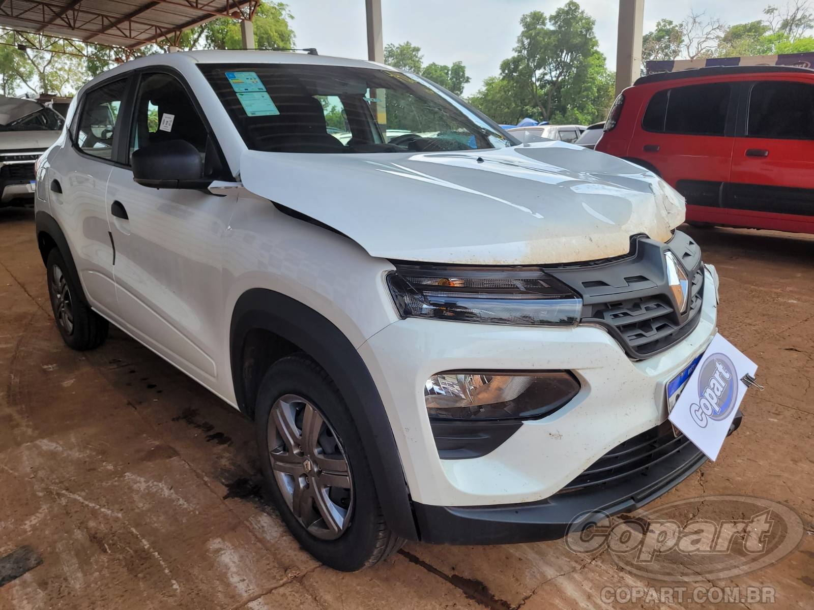 Renault Kwid Zen 1.0 SCE 2024 Médio Monta Frontal
