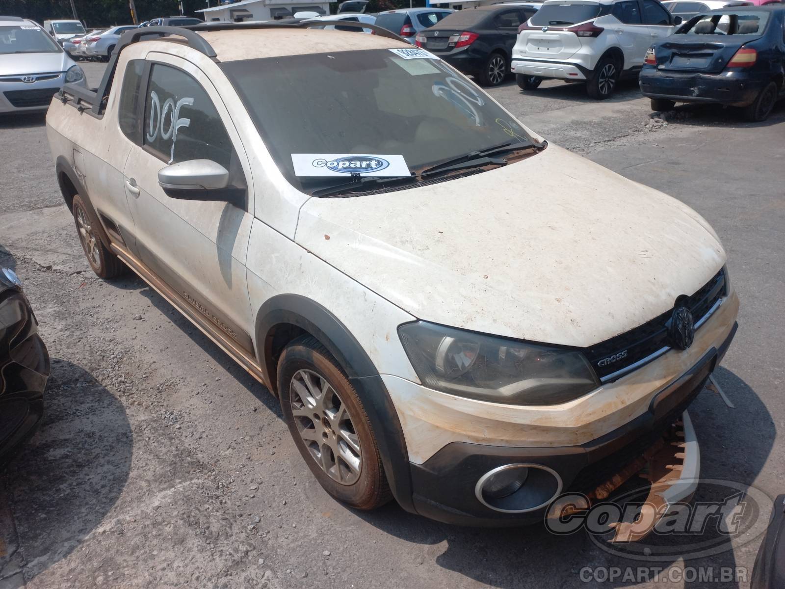Veículo VW - VolksWagen Saveiro Volkswagen Saveiro CE Cross 1.6 16V MSI 2015 Pequena Monta 2015 em leilão
