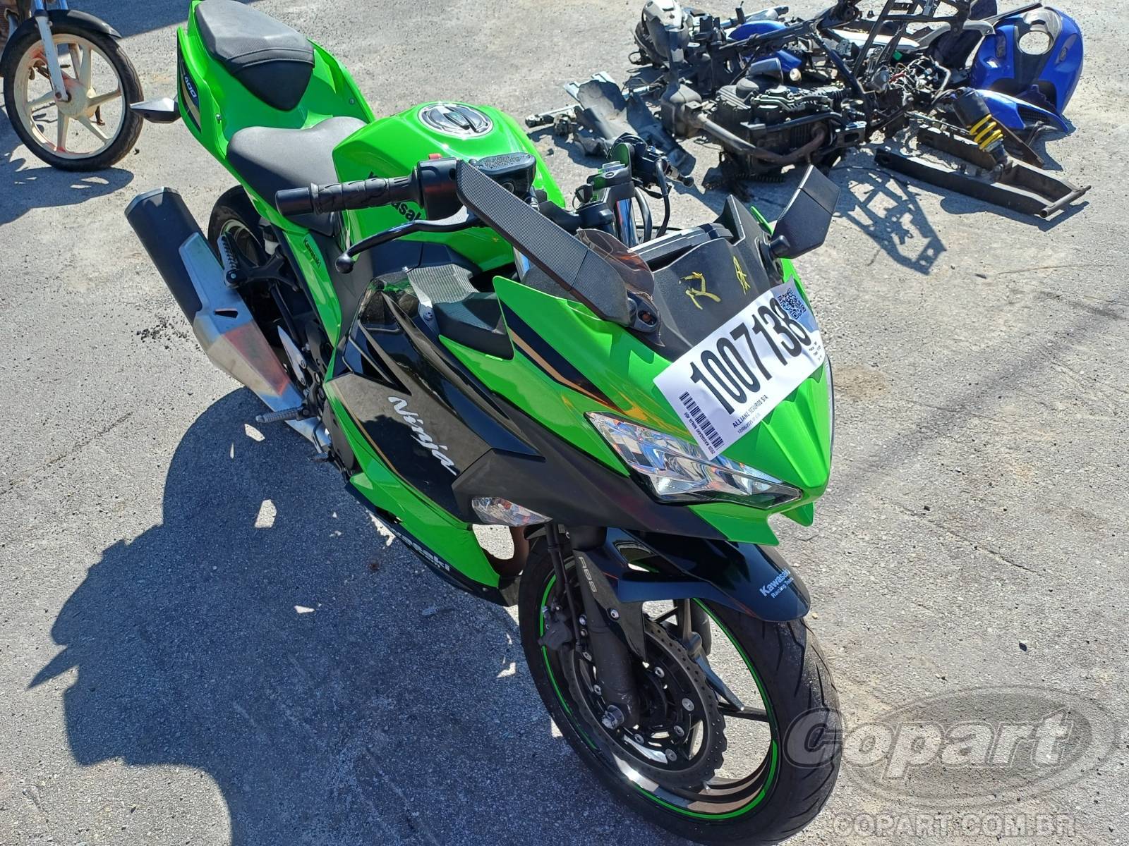 Veículo KAWASAKI Ninja KAWASAKI NINJA 400 2020 2020 em leilão