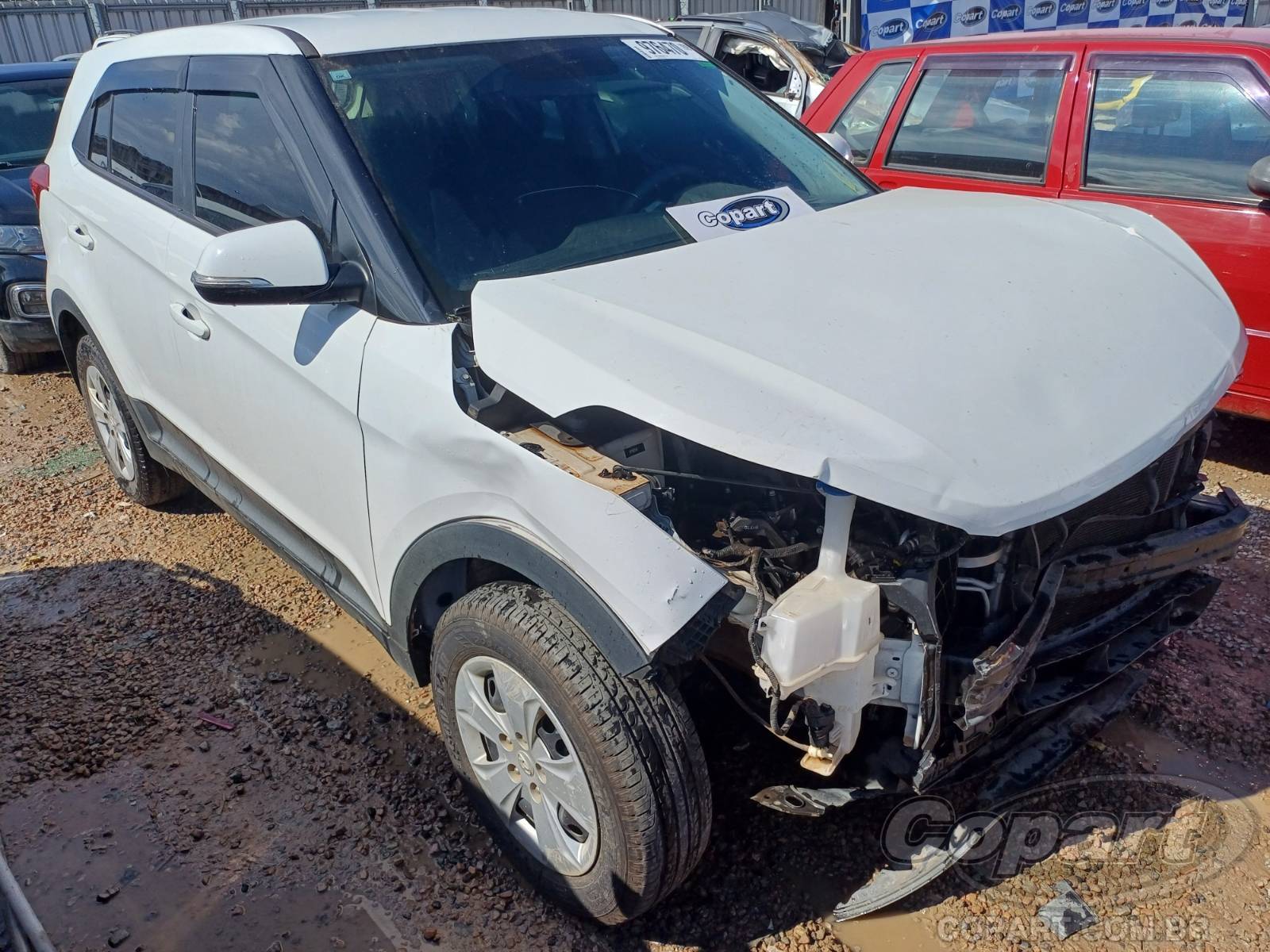 Veículo Hyundai Creta Hyundai Creta Attitude 1.6 16V CVVT 2019 Colisão Média Monta 2019 em leilão