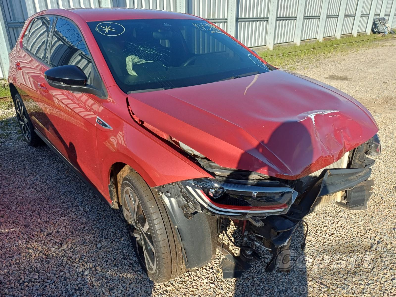 Veículo VW - VolksWagen Polo VOLKSWAGEN POLO GTS 1.4 16V TSI Turbo 2023 em leilão