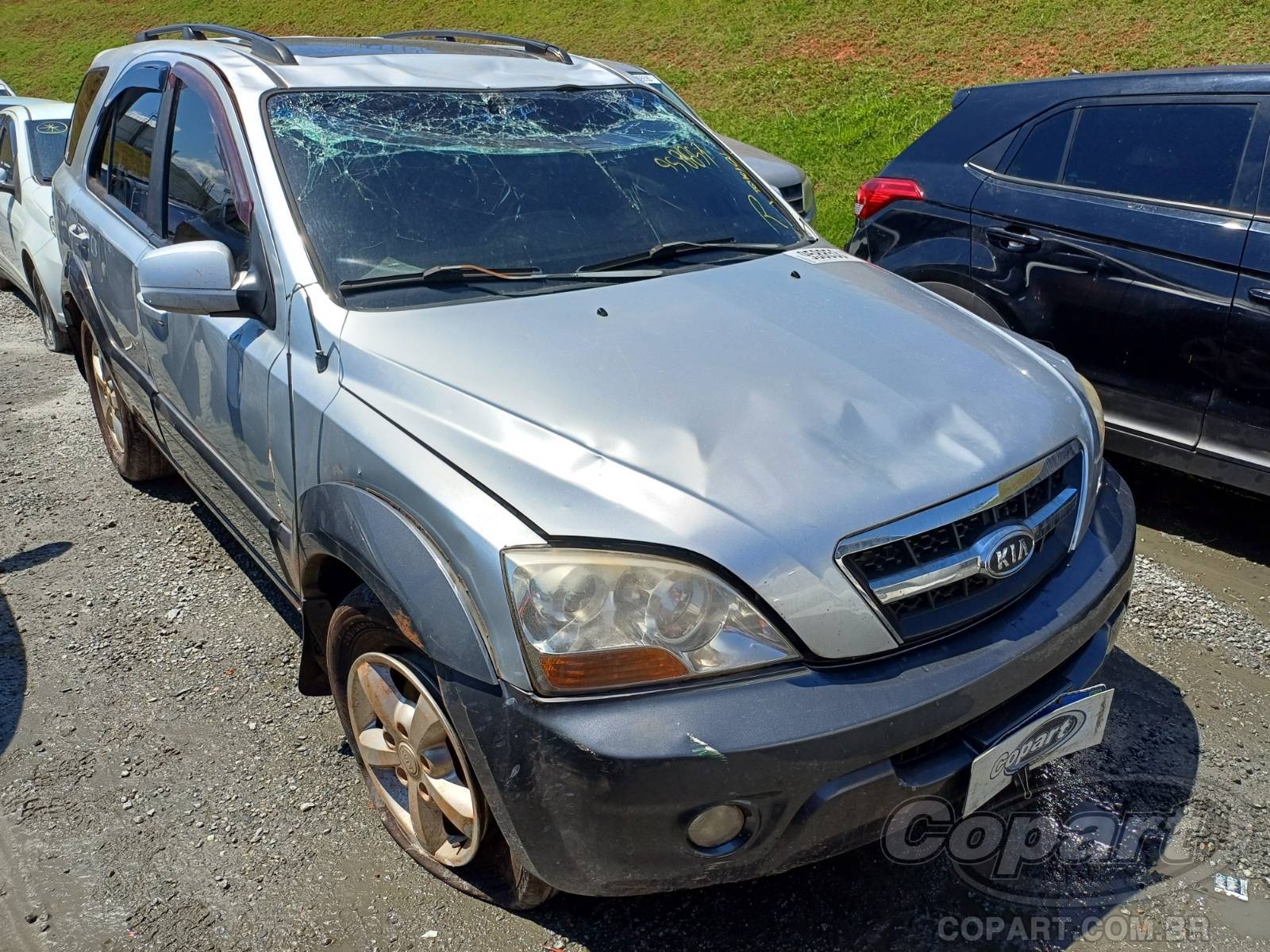 Veículo Kia Motors Sorento Kia Sorento EX 2.5 CRDi VGT 2009 Médio Dano Frontal 2009 em leilão