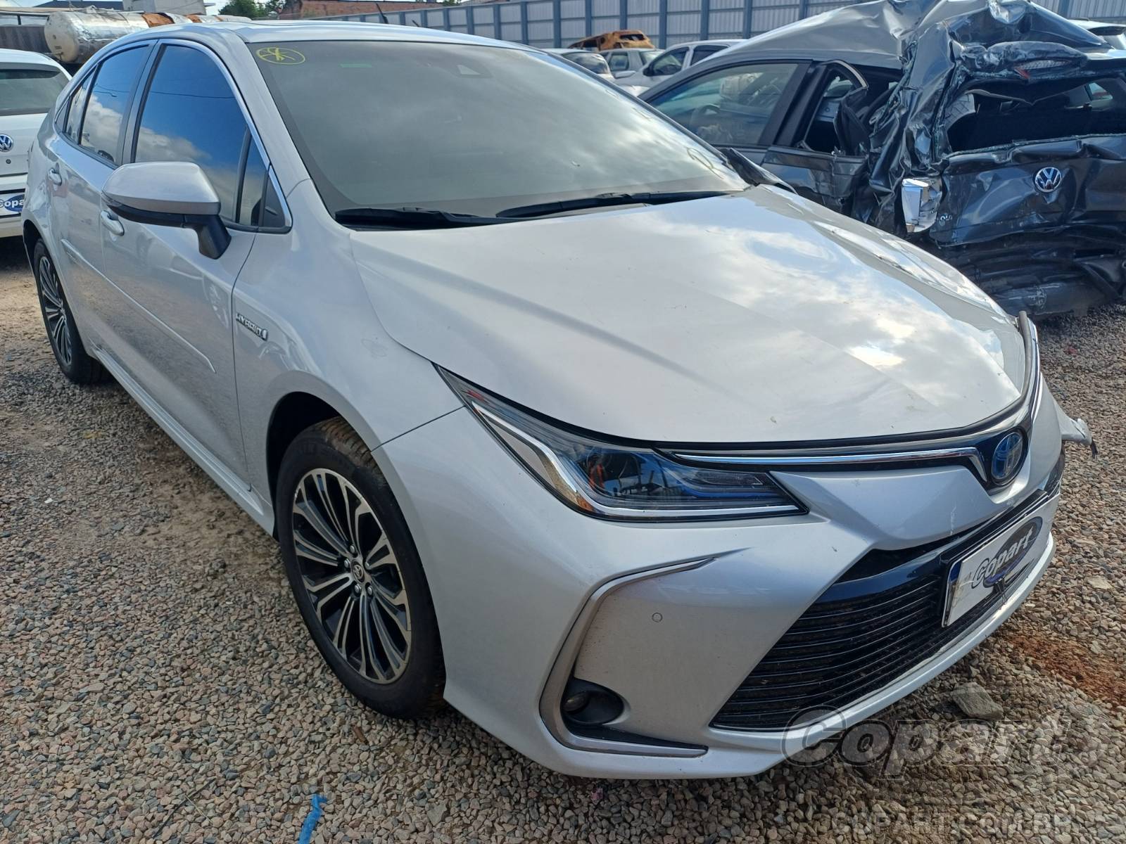 Veículo Toyota Corolla Toyota Corolla Altis Hybrid Premium Pack 1.8 16V Dual VVT-i 2022 2022 em leilão