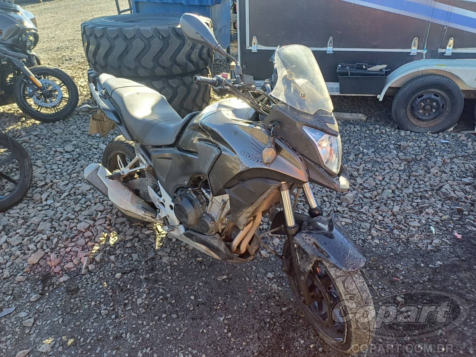 Veículo HONDA CB 500 X 2014 HONDA CB 500 X 2015 em leilão