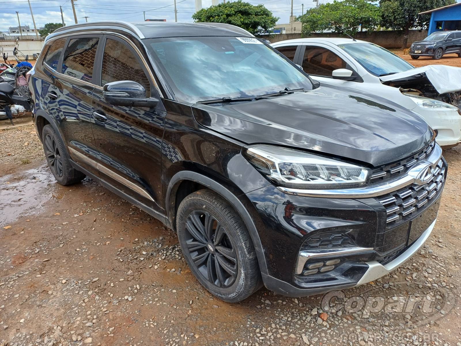 Veículo Caoa Chery Tiggo CAOA CHERY Tiggo 8 TXS 1.6 16V Turbo 2021 Enchente Médio 2021 em leilão