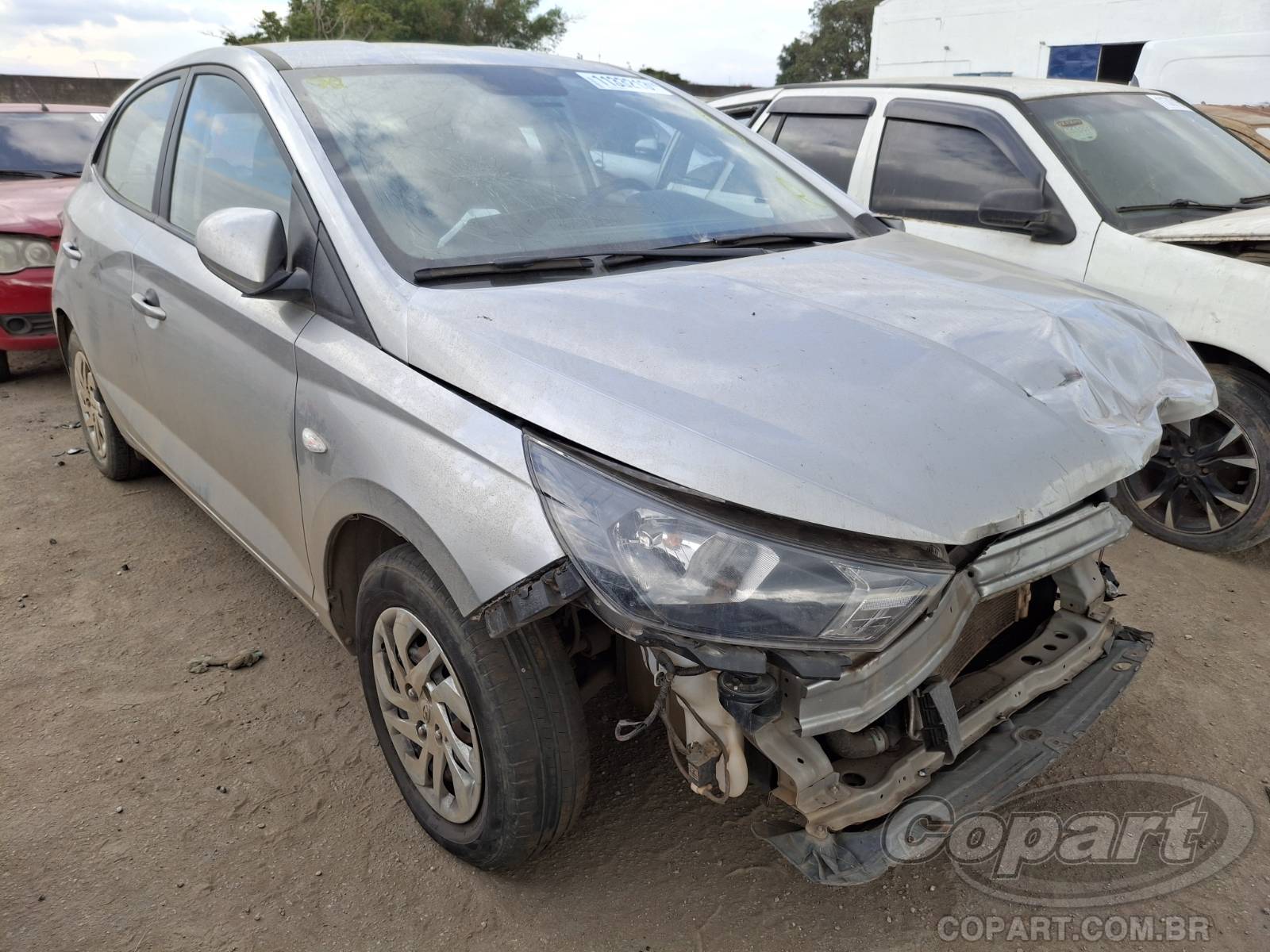Veículo Hyundai HB20 HYUNDAI HB20 Sense 2024 Colisão 2024 em leilão