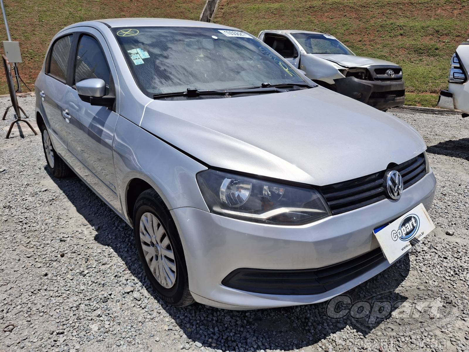 Veículo VW - VolksWagen Gol VOLKSWAGEN GOL 1.0 TOTAL FLEX 2014 2014 em leilão