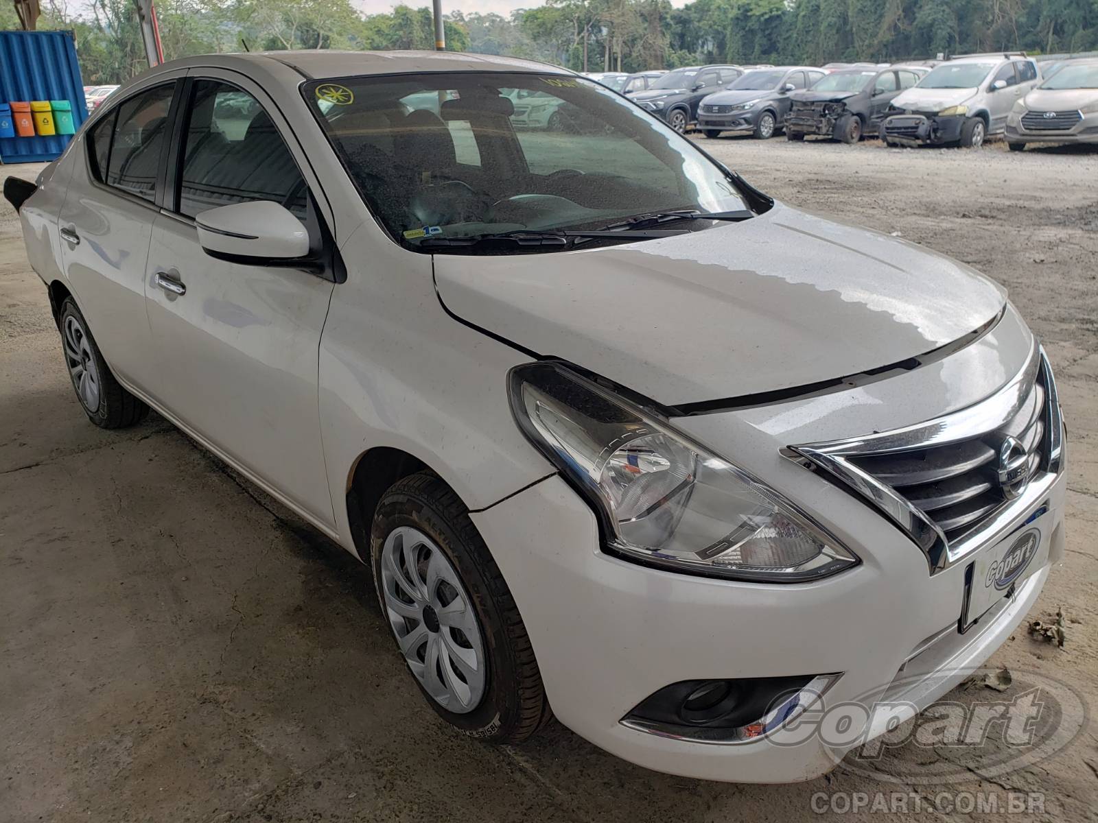 Veículo Nissan Versa NISSAN VERSA UNIQUE 1.6 16V 2015 2016 em leilão