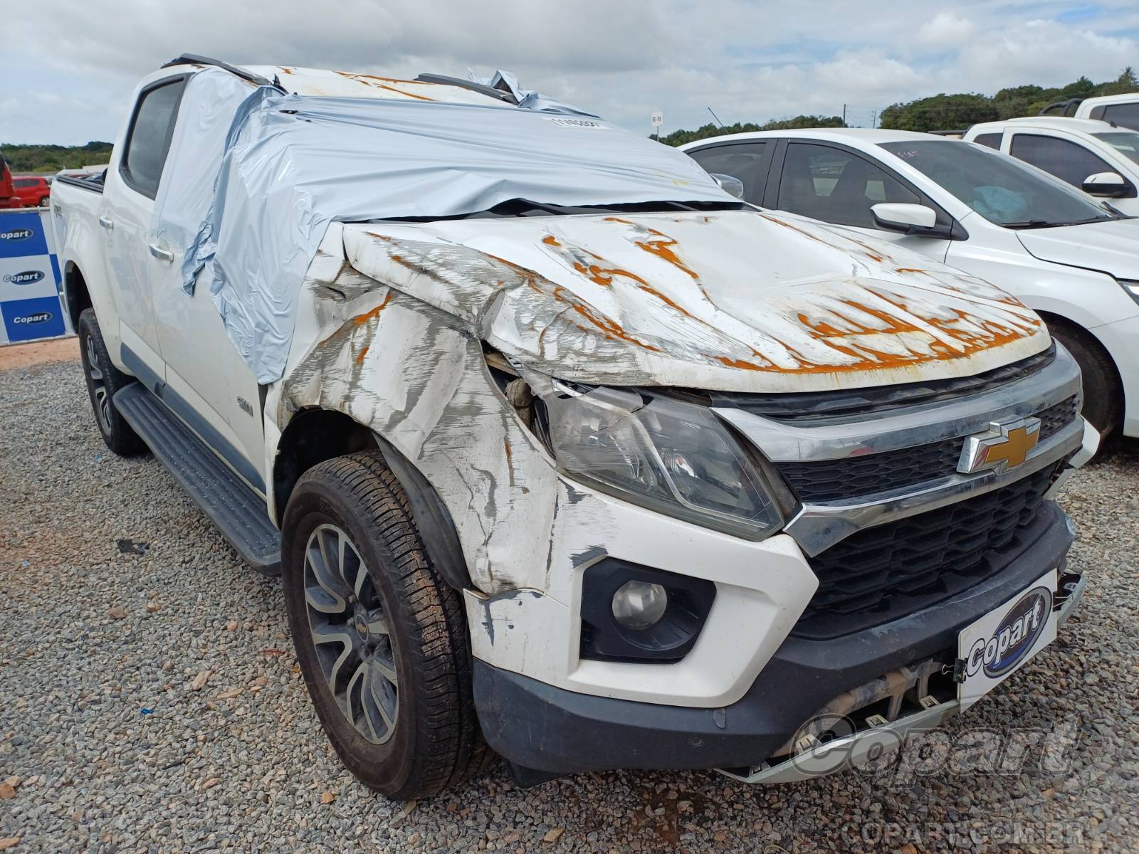 Veículo GM - Chevrolet S10 Chevrolet S10 Cabine Dupla LTZ AT 2.8 CTDI 2021 Colisão 2021 em leilão