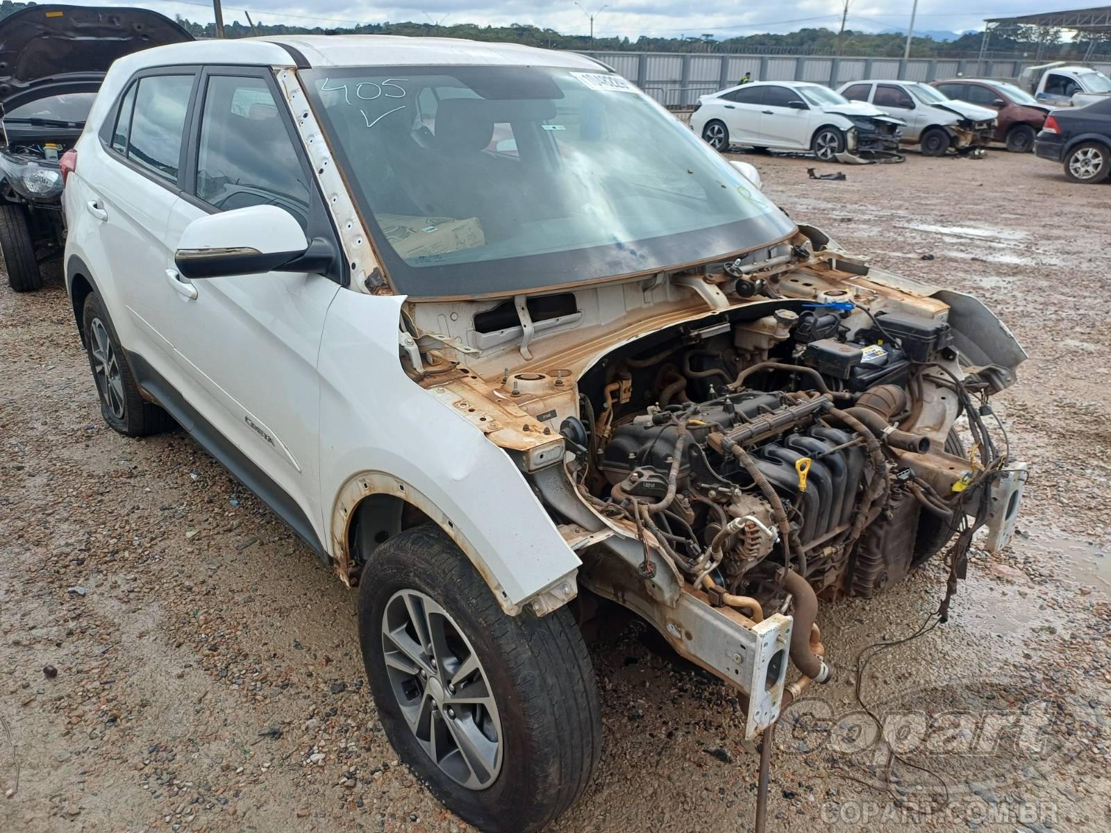Veículo Hyundai Creta HYUNDAI CRETA 2020 SUV Pequenos 2020 em leilão