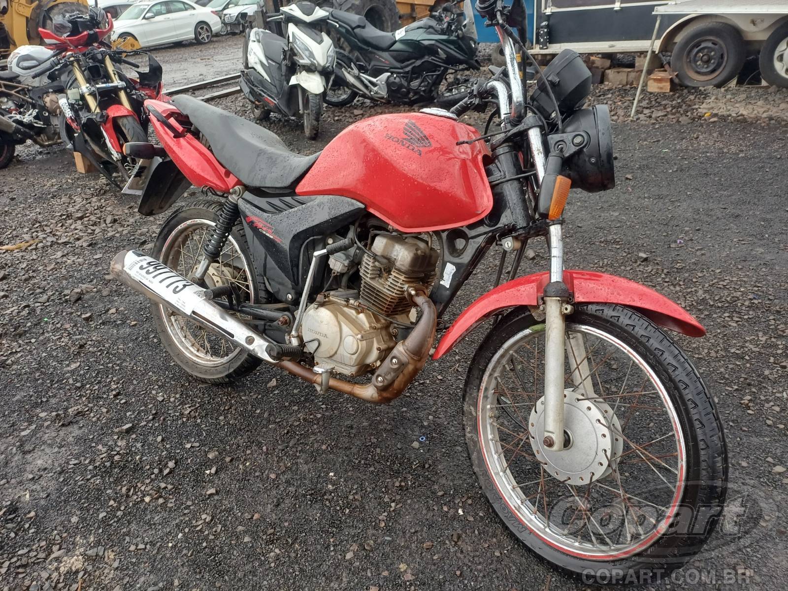 Veículo HONDA CG 2012 HONDA CG 125 Fan KS 2012 em leilão