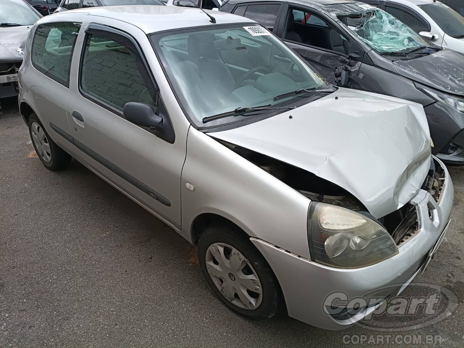 Veículo Renault Clio Renault Clio Campus 1.0 16V Hi-Flex 2010 2010 em leilão