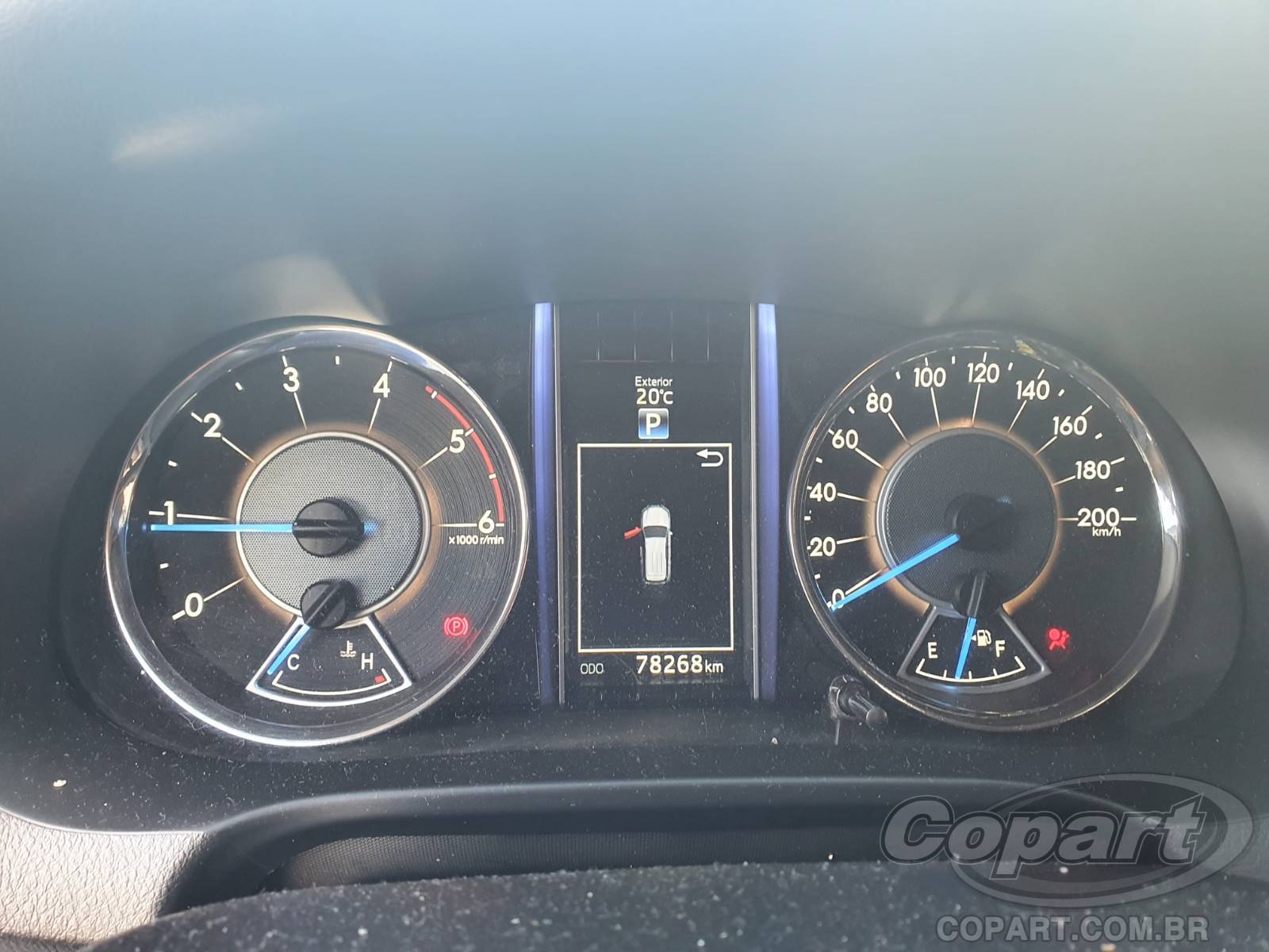 Foto 8 de 10: 2017 TOYOTA HILUX SW4 HILUX SW4 SRX 2.8 D-4D TURBO