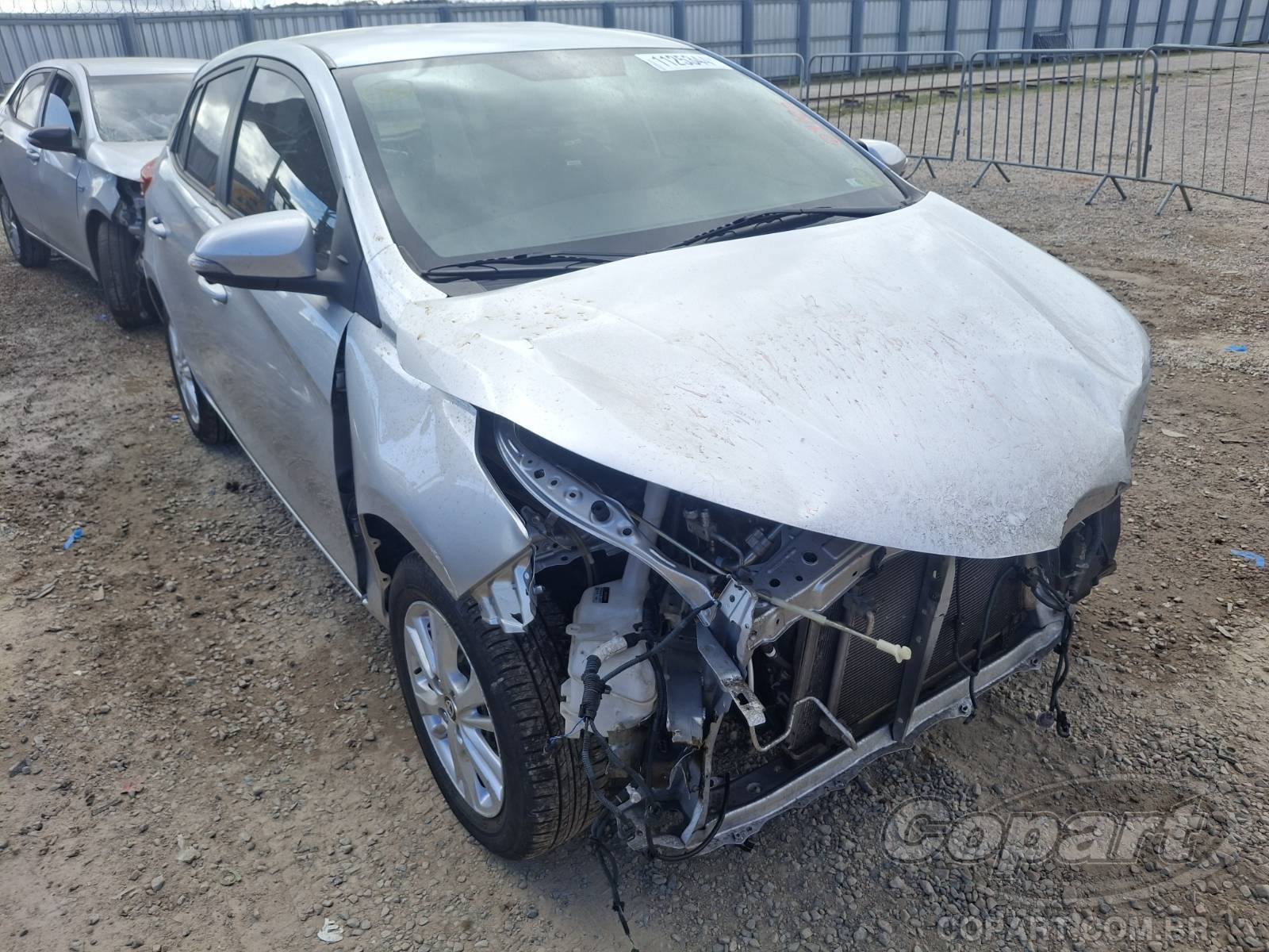 Veículo Toyota Yaris Toyota Yaris 2019 XL Plus Tech CVT 1.3 16V Dual VVT-i 2019 em leilão