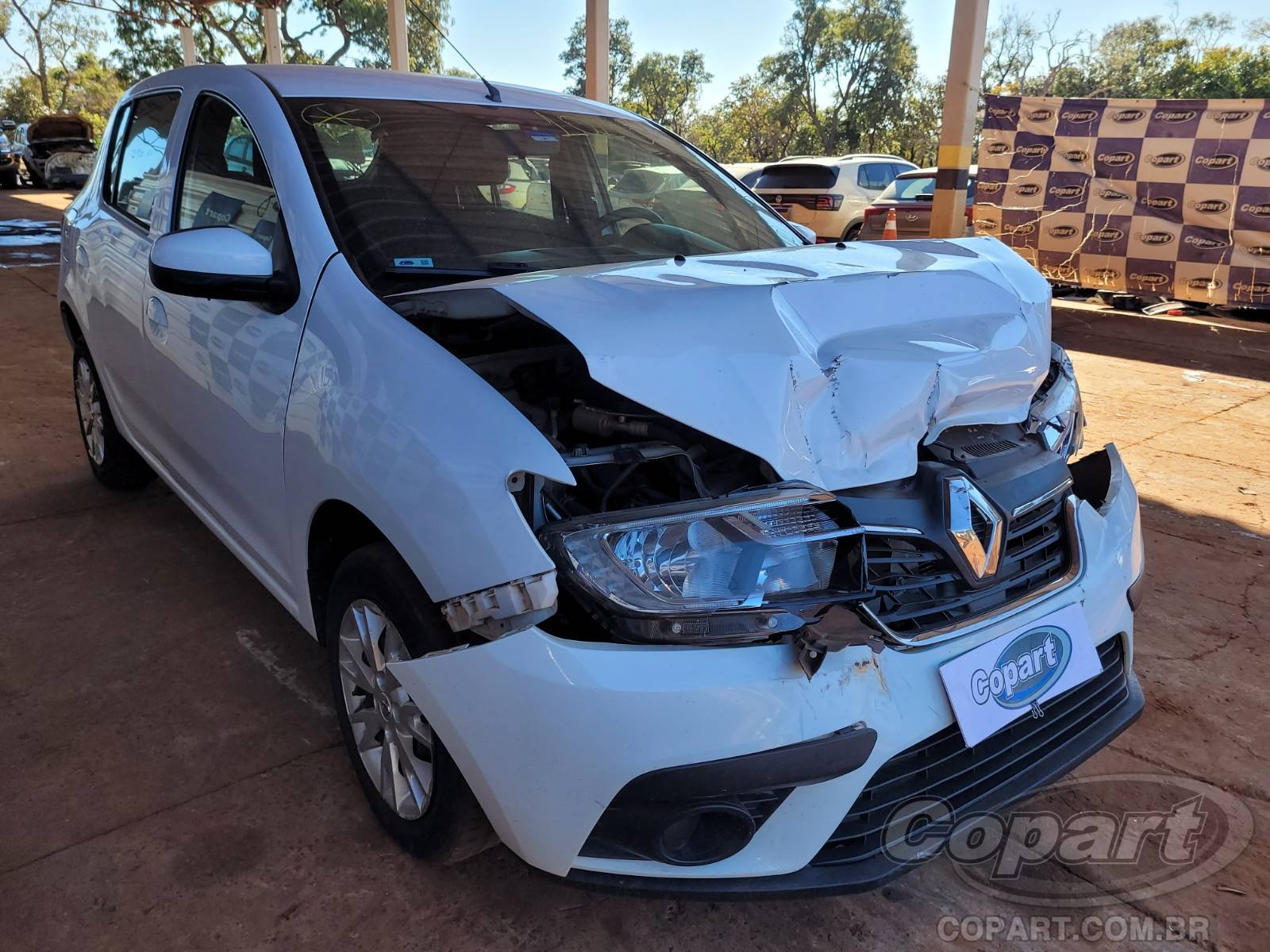 Veículo Renault Sandero RENAULT SANDERO Zen 1.0 12V SCe 2021 2021 em leilão